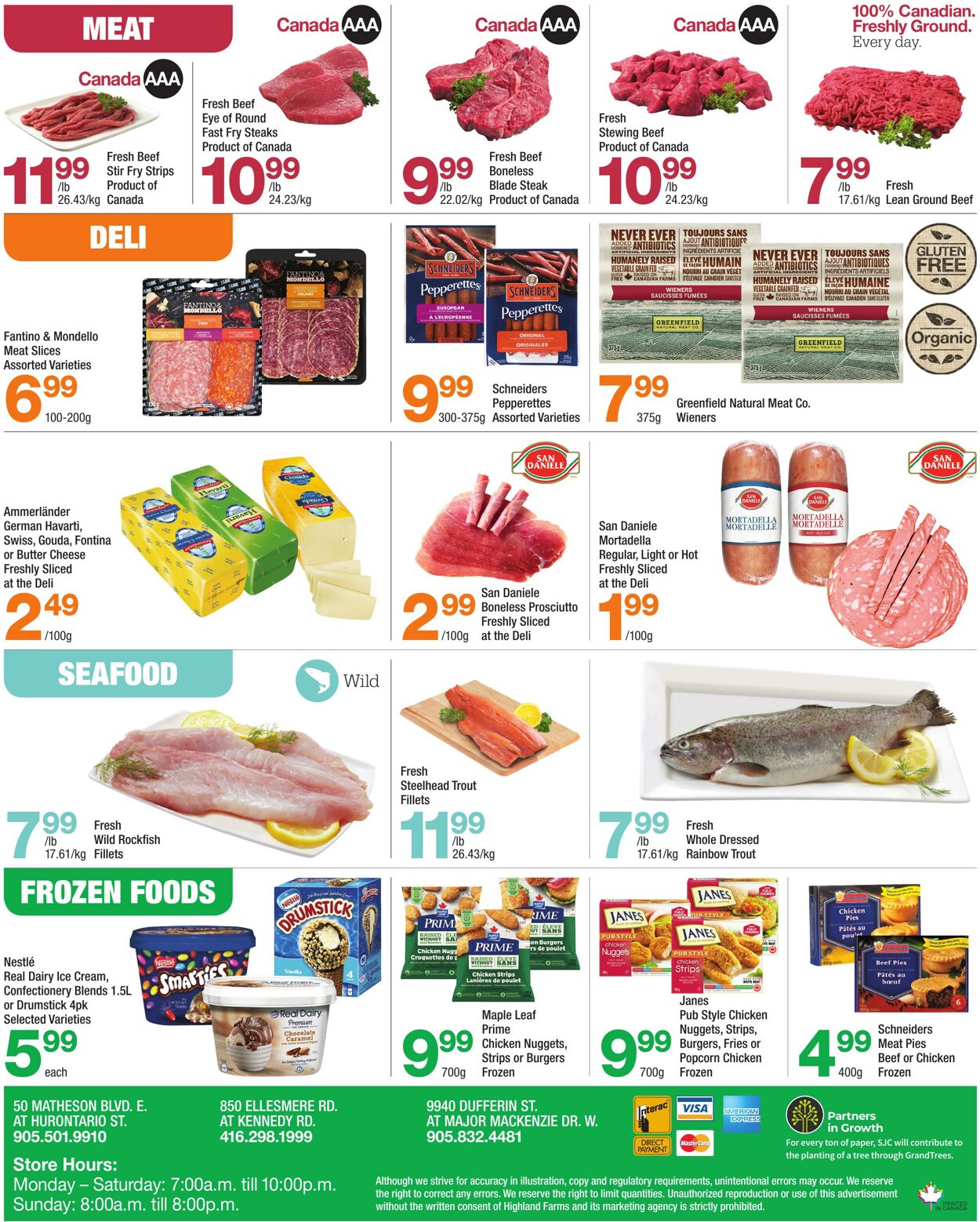 Flyer Highland Farms 16.10.2025 - 29.10.2025