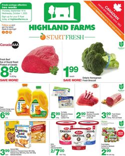 Flyer Highland Farms 22.05.2025 - 04.06.2025