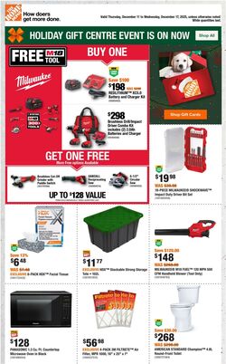 Flyer Home Depot 11.12.2025 - 17.12.2025