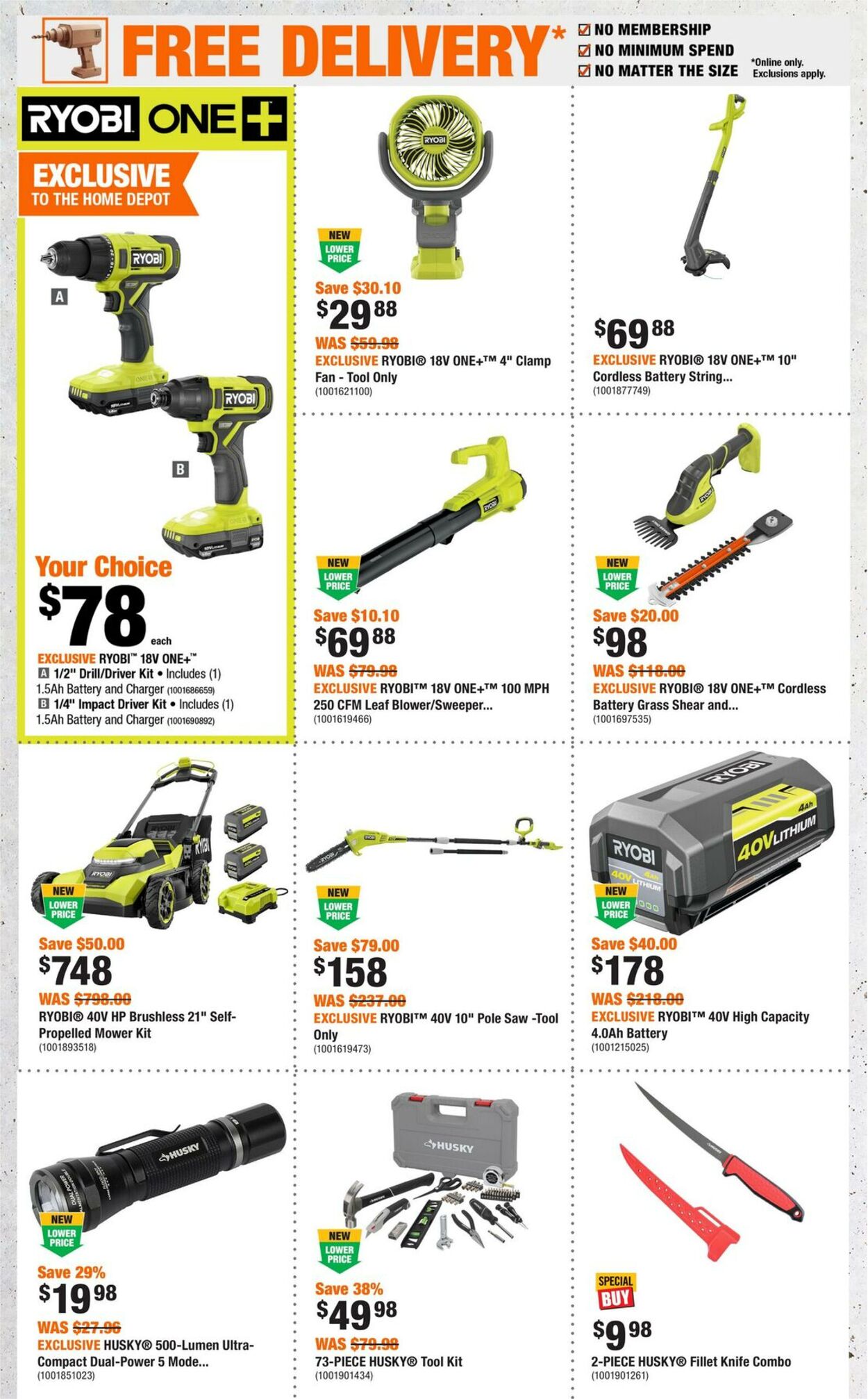 Flyer Home Depot 19.06.2025 - 02.07.2025