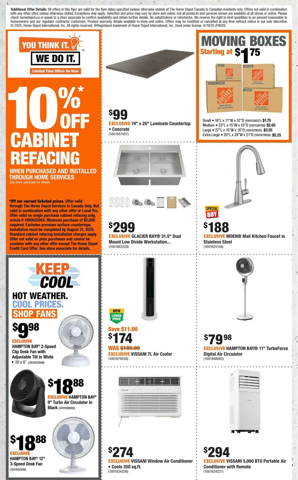 Flyer Home Depot 19.06.2025 - 02.07.2025