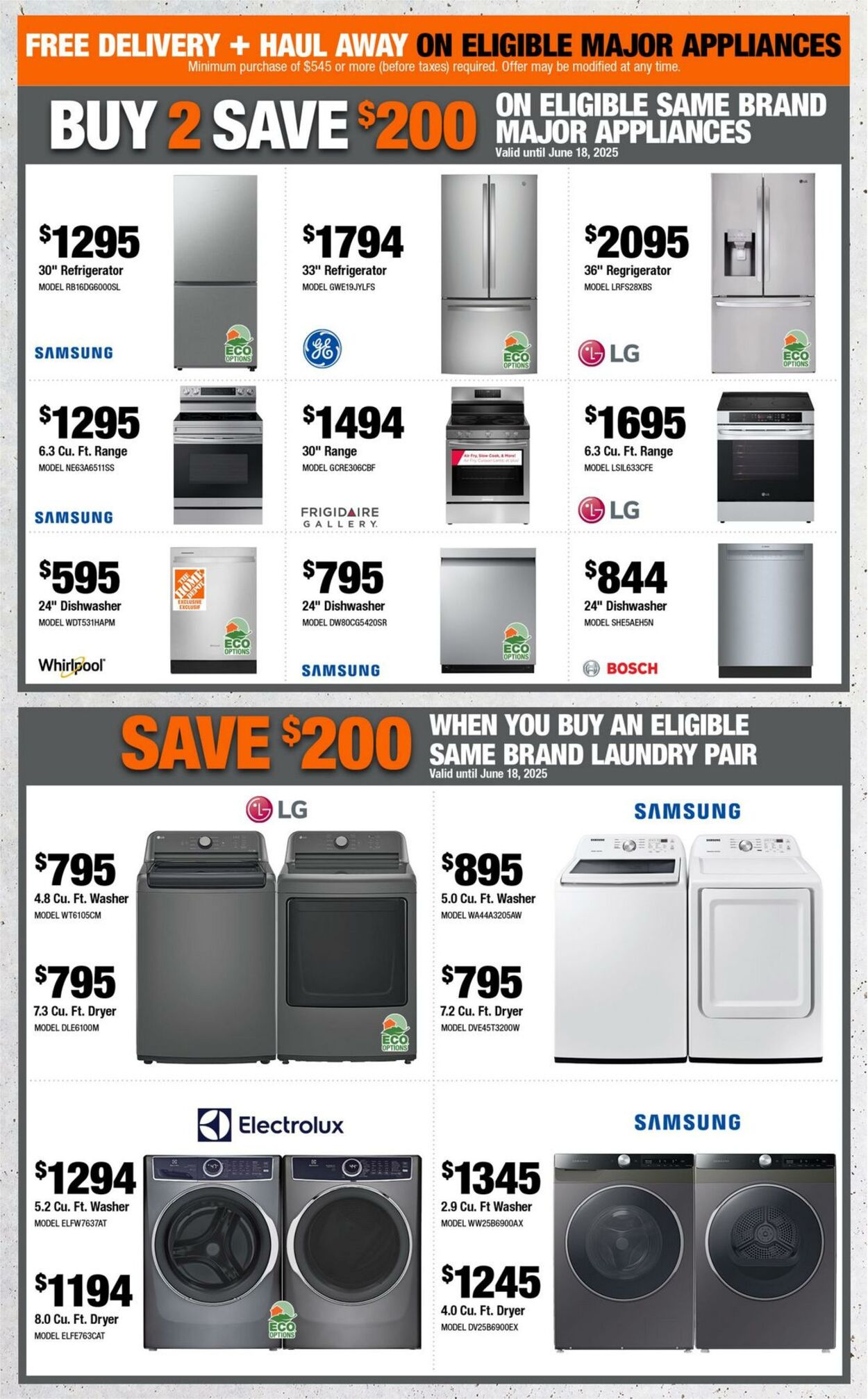 Flyer Home Depot 05.06.2025 - 18.06.2025
