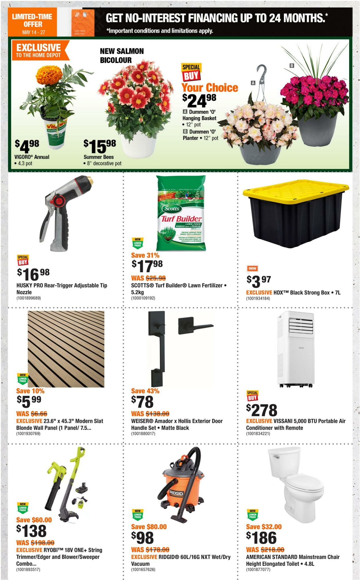 Flyer Home Depot 14.05.2026 - 27.05.2026