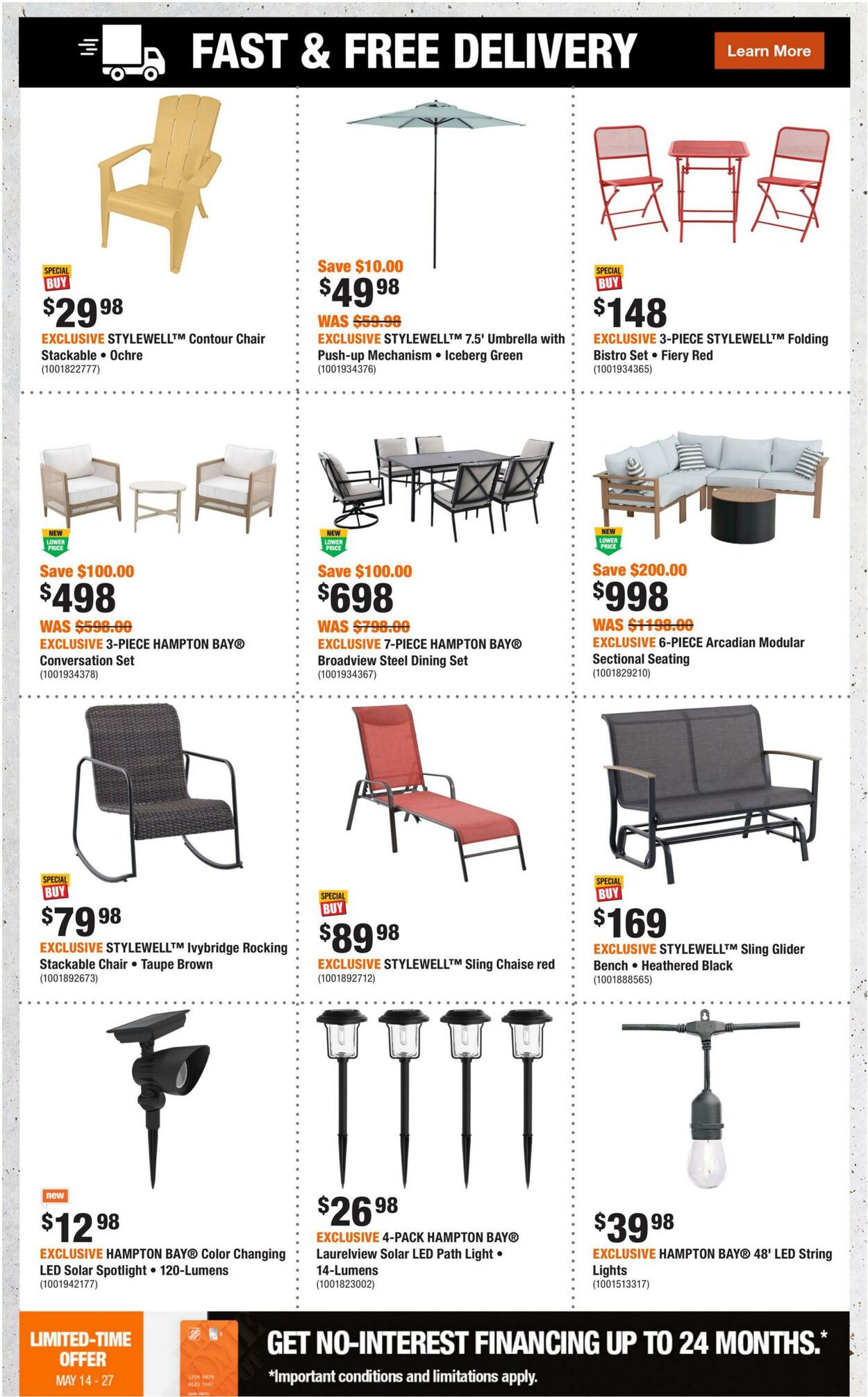 Flyer Home Depot 14.05.2026 - 27.05.2026