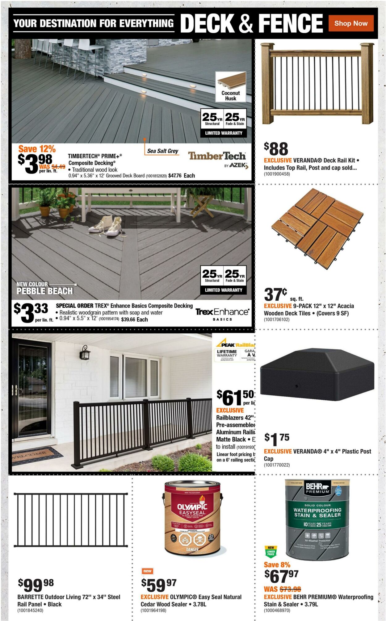 Flyer Home Depot 14.05.2026 - 27.05.2026