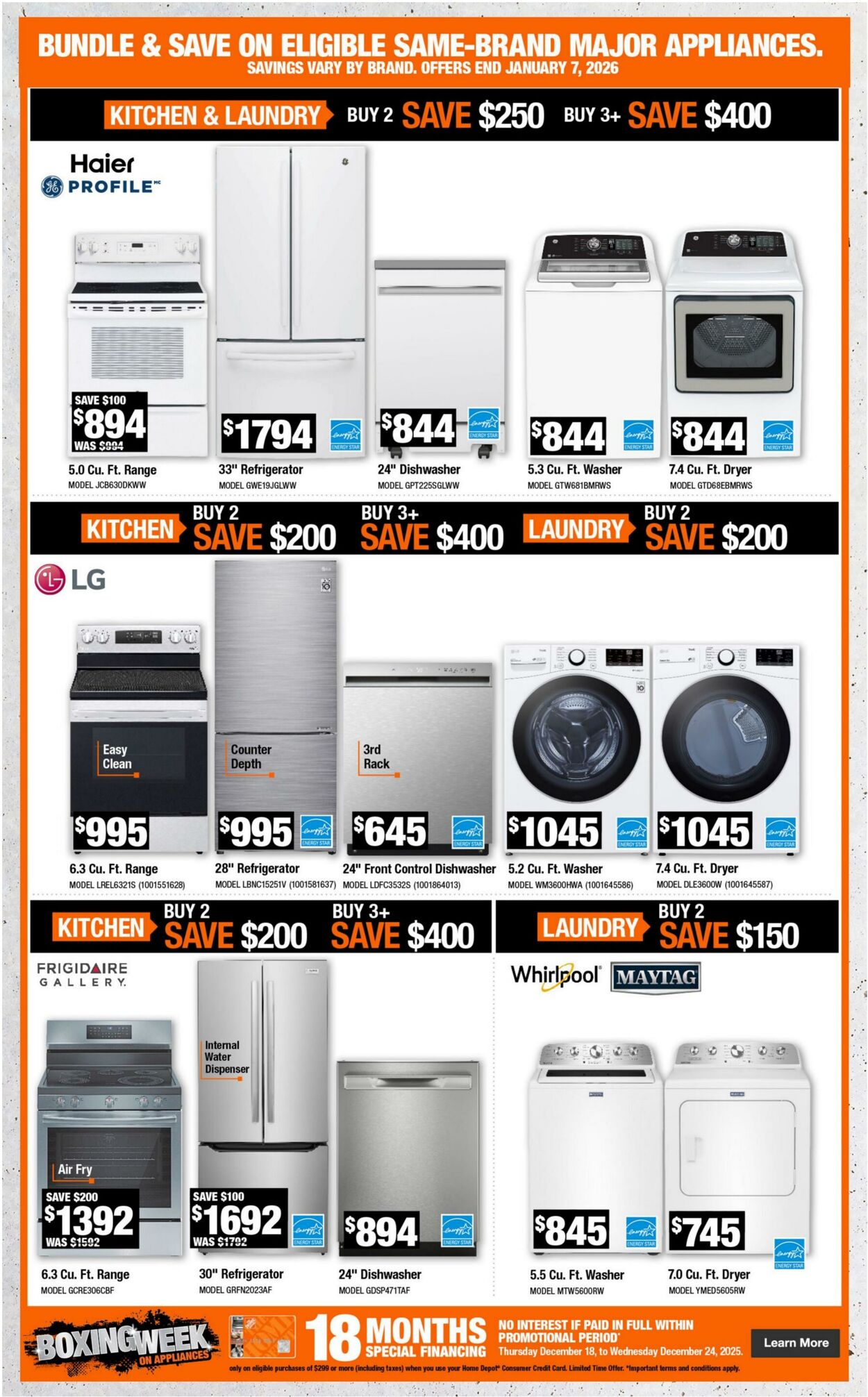 Flyer Home Depot 18.12.2025 - 31.12.2025
