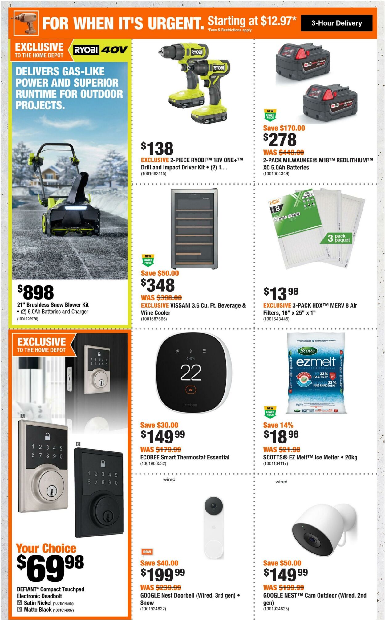 Flyer Home Depot 18.12.2025 - 31.12.2025