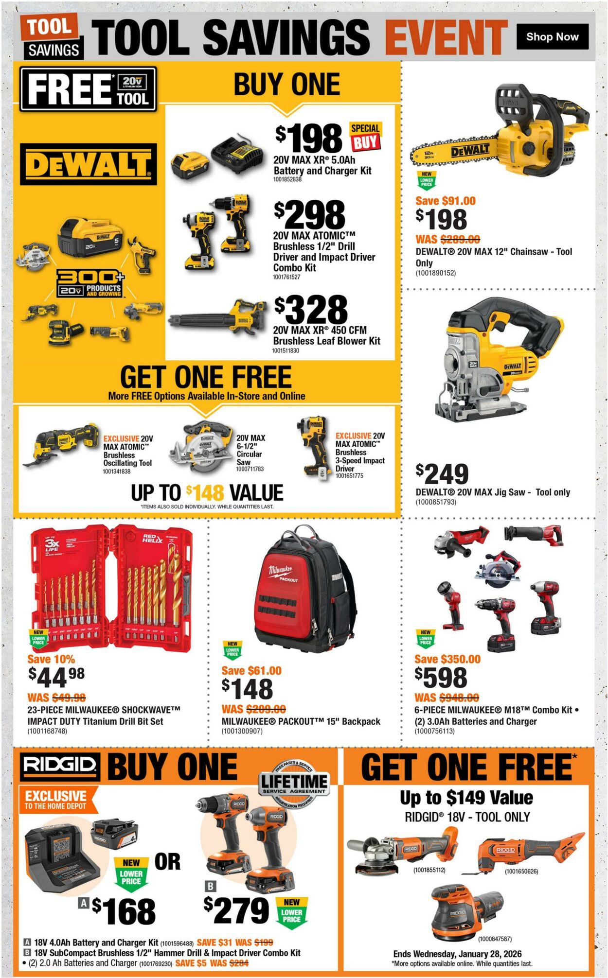 Flyer Home Depot 18.12.2025 - 31.12.2025