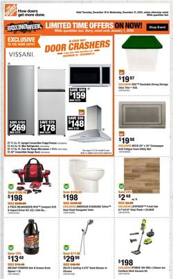 Flyer Home Depot 18.12.2025 - 31.12.2025