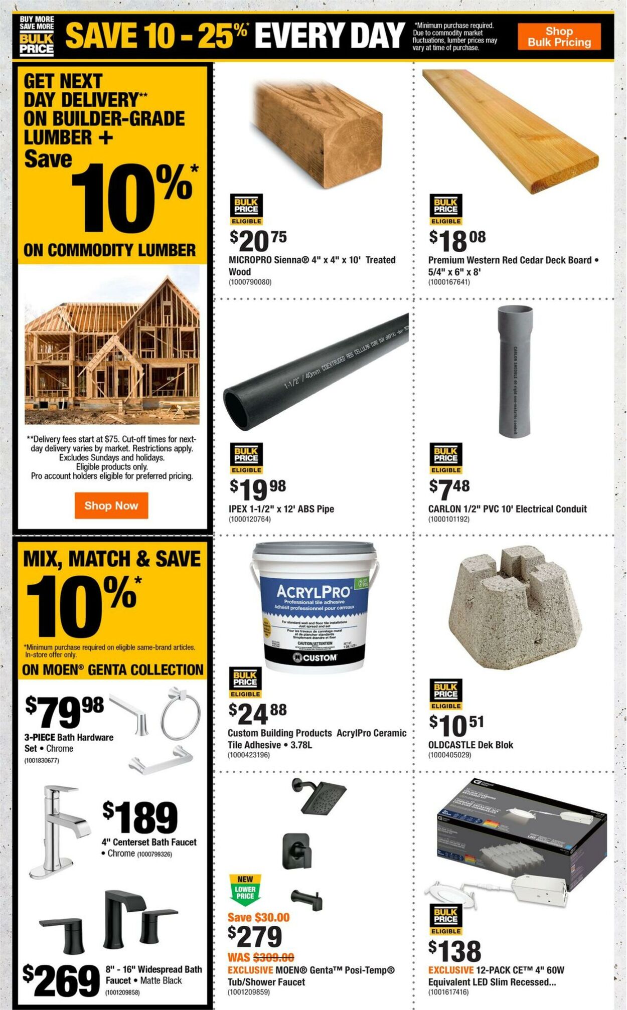 Flyer Home Depot 31.07.2025 - 13.08.2025