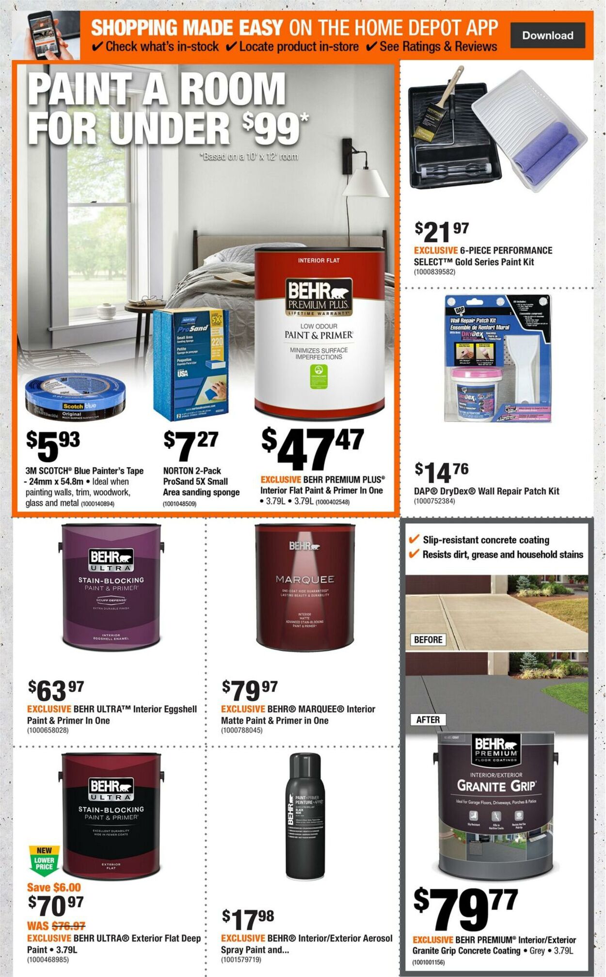 Flyer Home Depot 31.07.2025 - 13.08.2025