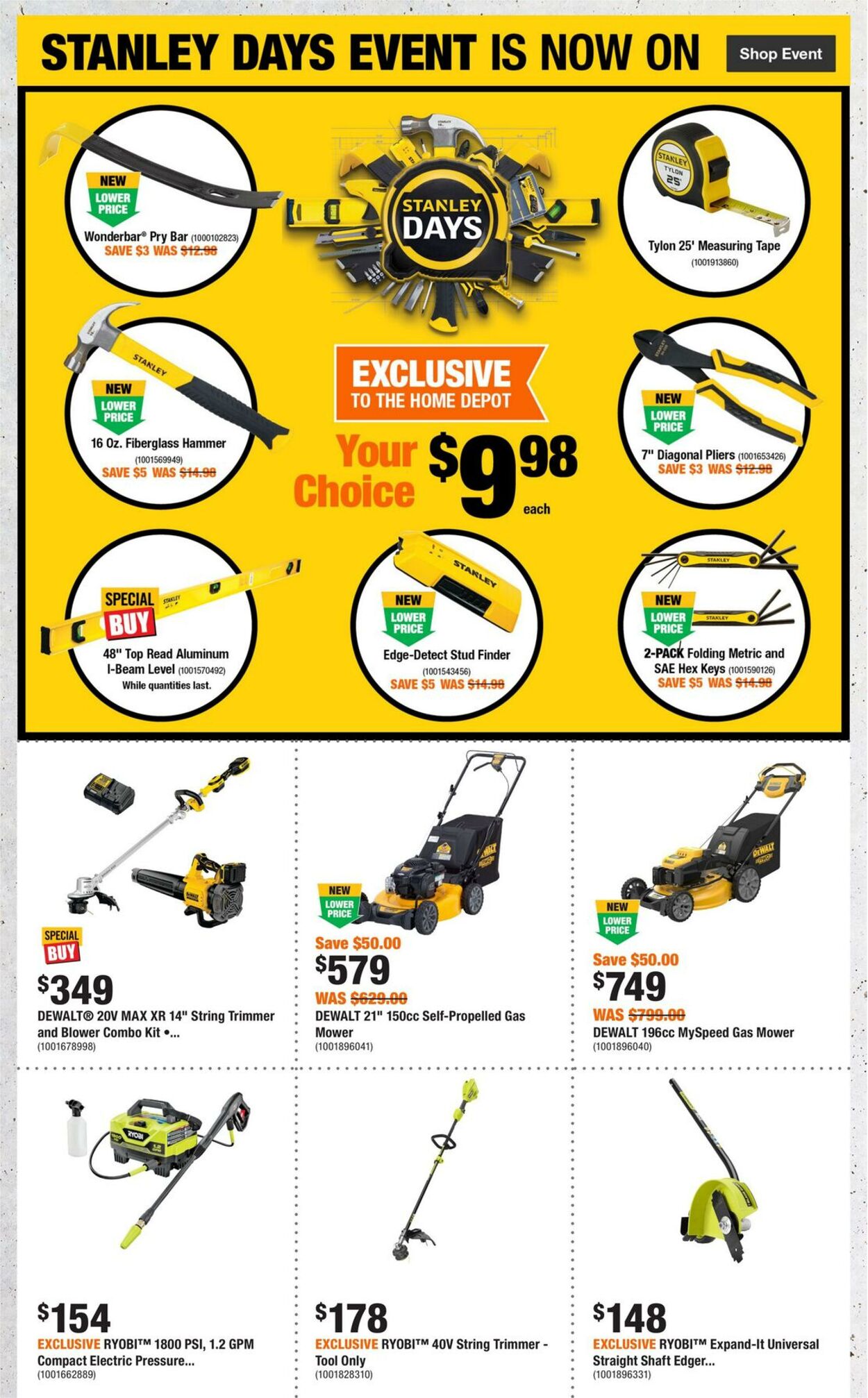 Flyer Home Depot 31.07.2025 - 13.08.2025