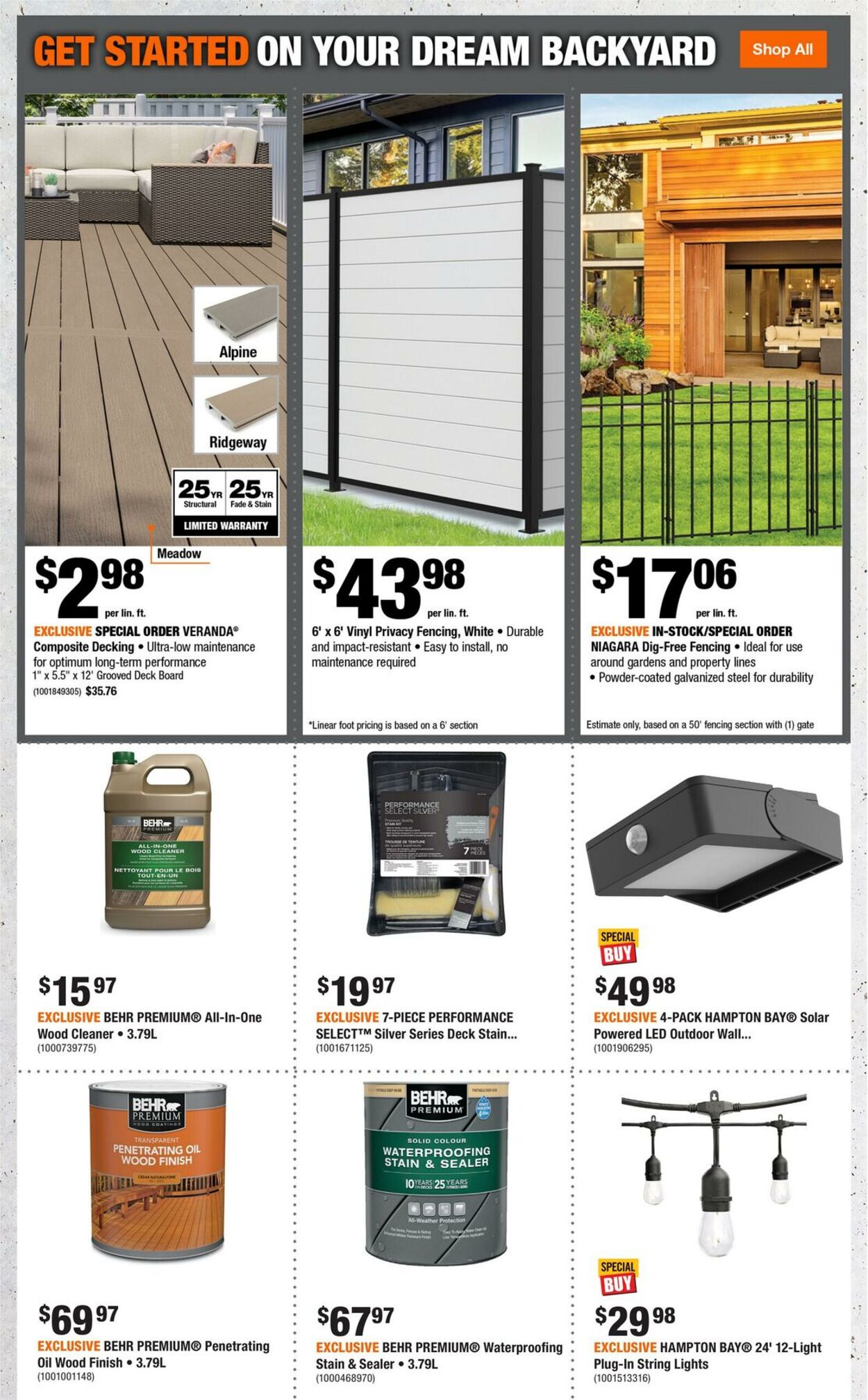 Flyer Home Depot 31.07.2025 - 13.08.2025