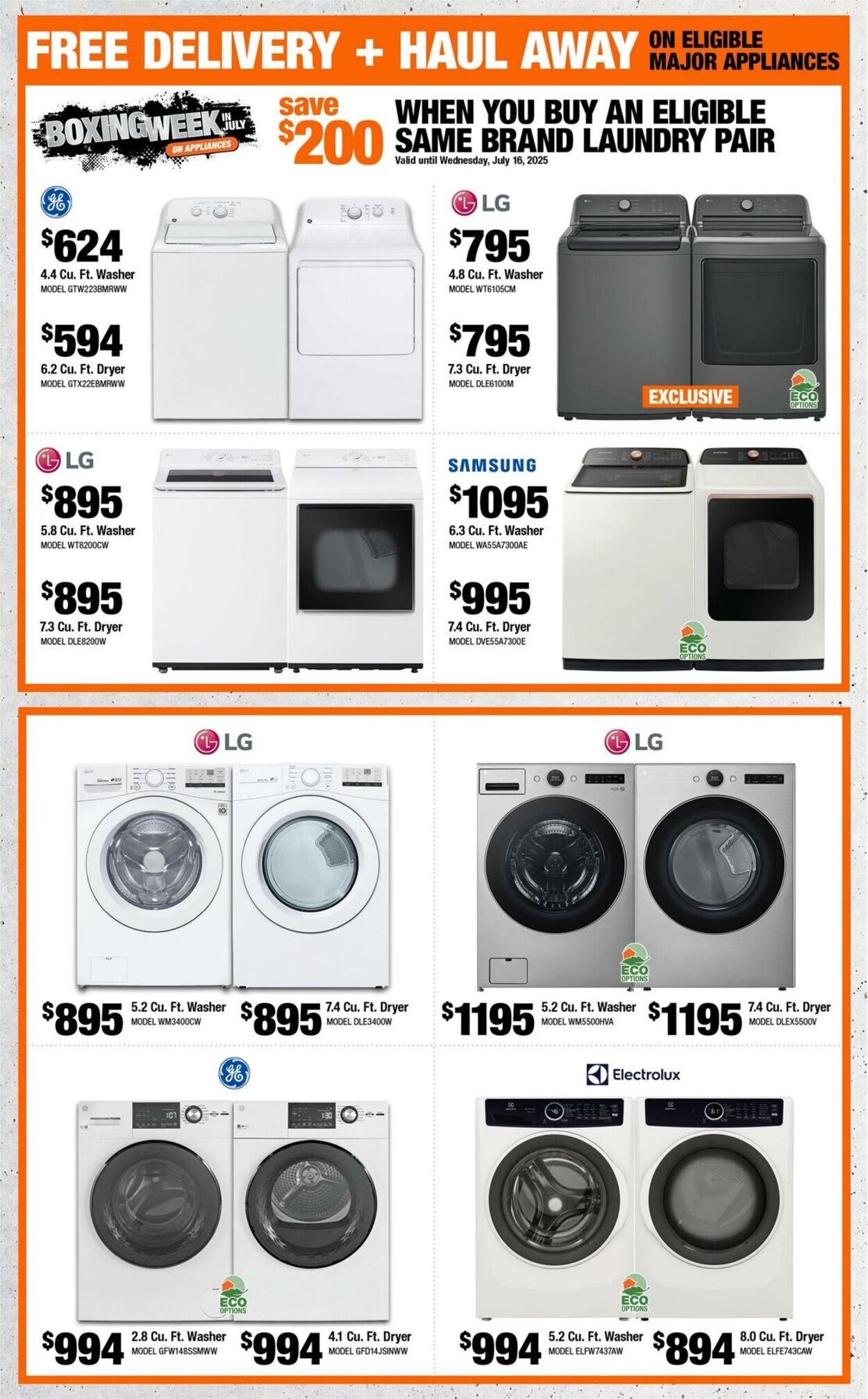 Flyer Home Depot 03.07.2025 - 16.07.2025