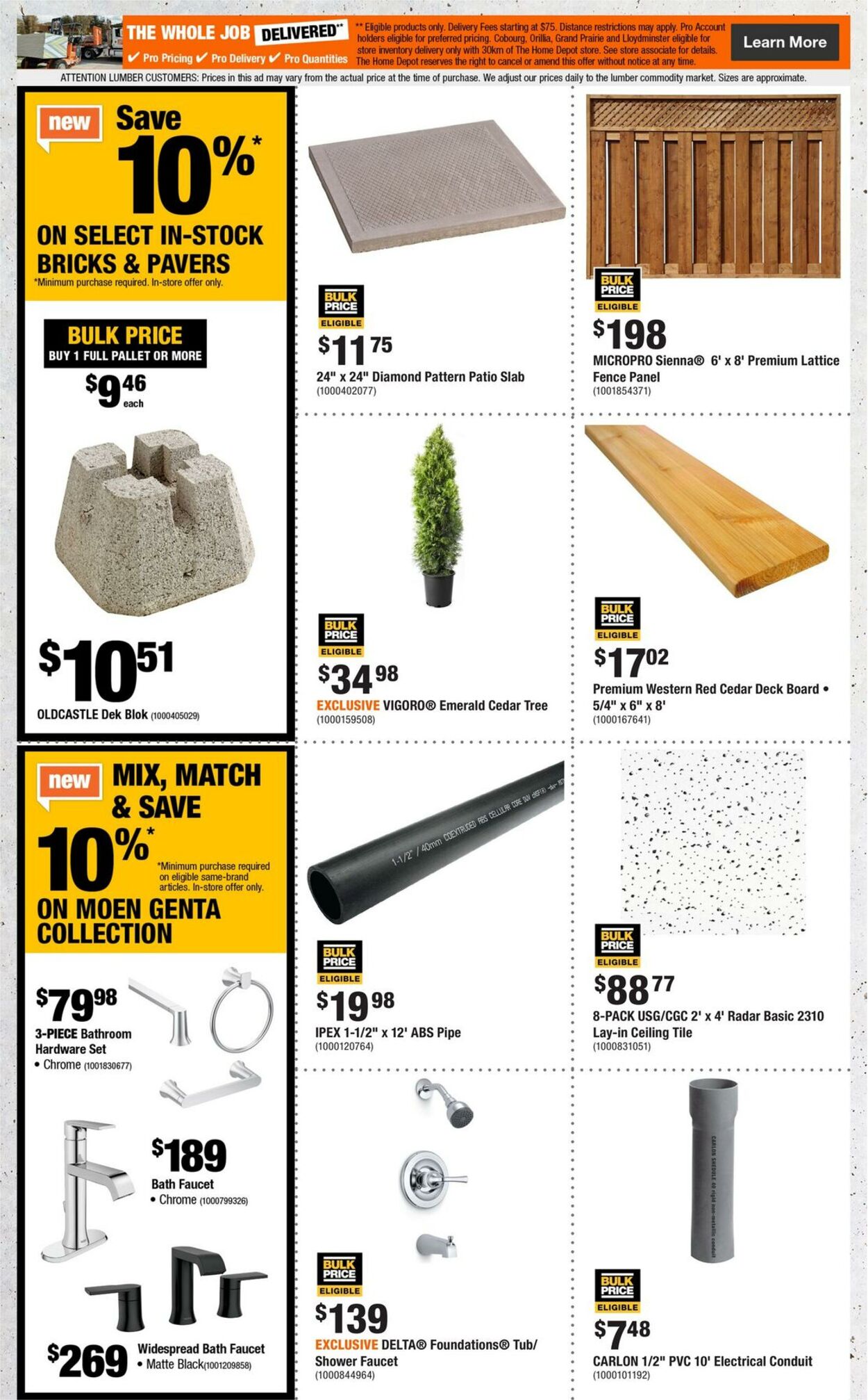 Flyer Home Depot 03.07.2025 - 16.07.2025