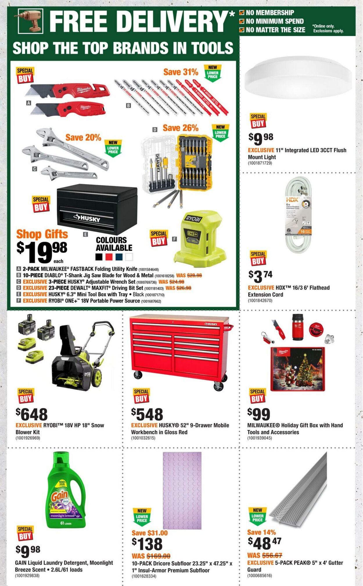 Flyer Home Depot 23.10.2025 - 05.11.2025