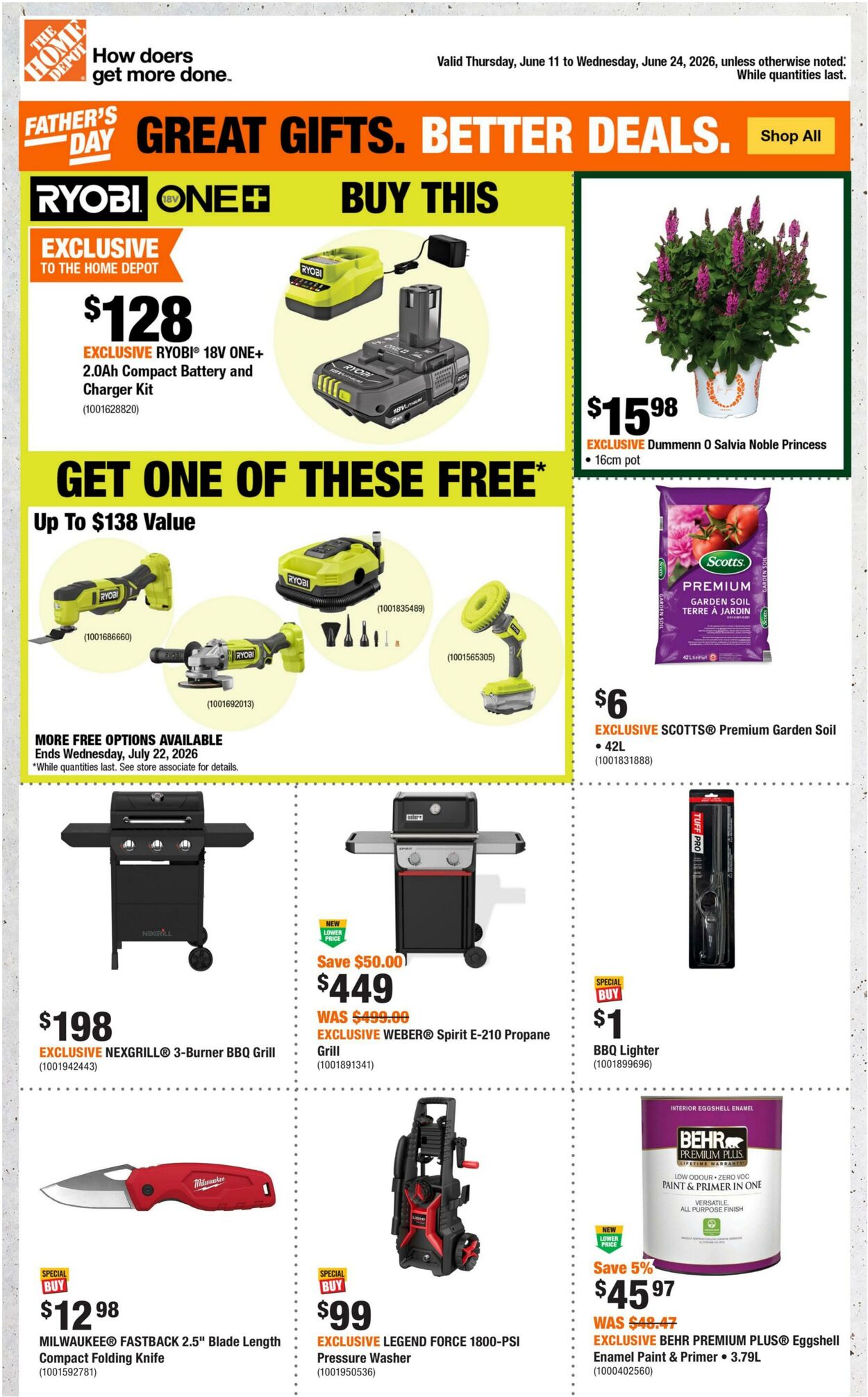 Flyer Home Depot 11.06.2026 - 24.06.2026