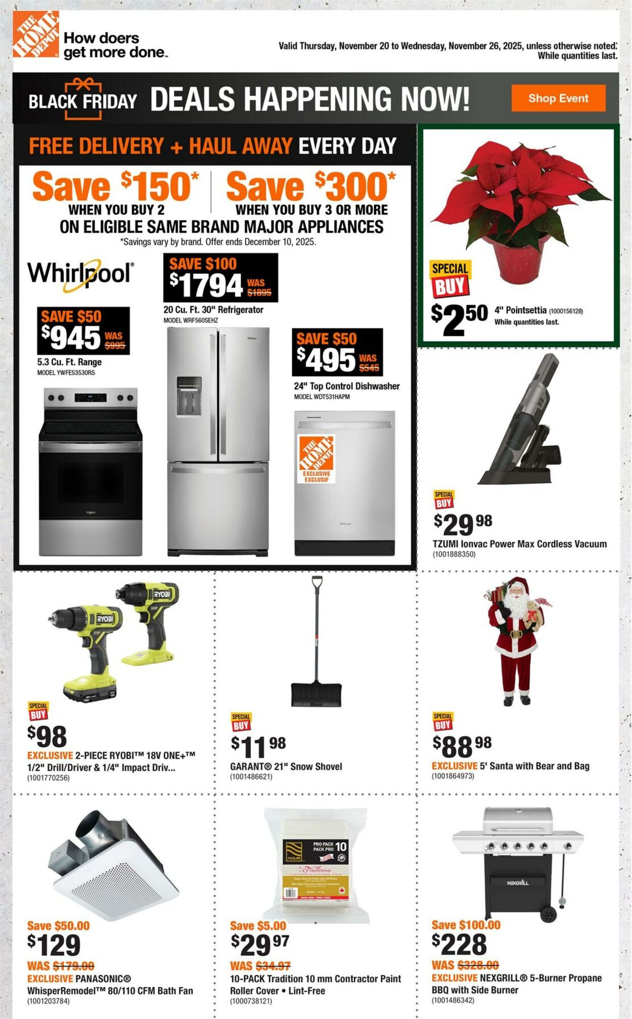 Flyer Home Depot 20.11.2025 - 26.11.2025