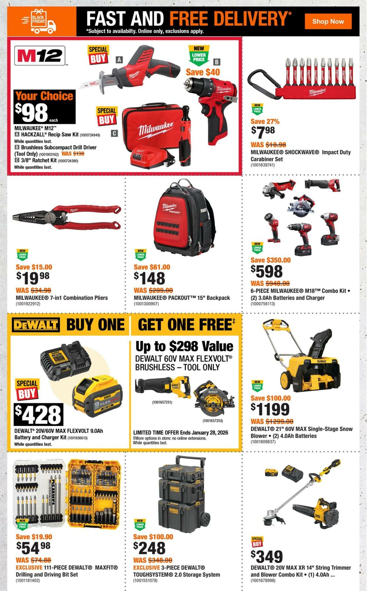 Flyer Home Depot 20.11.2025 - 26.11.2025