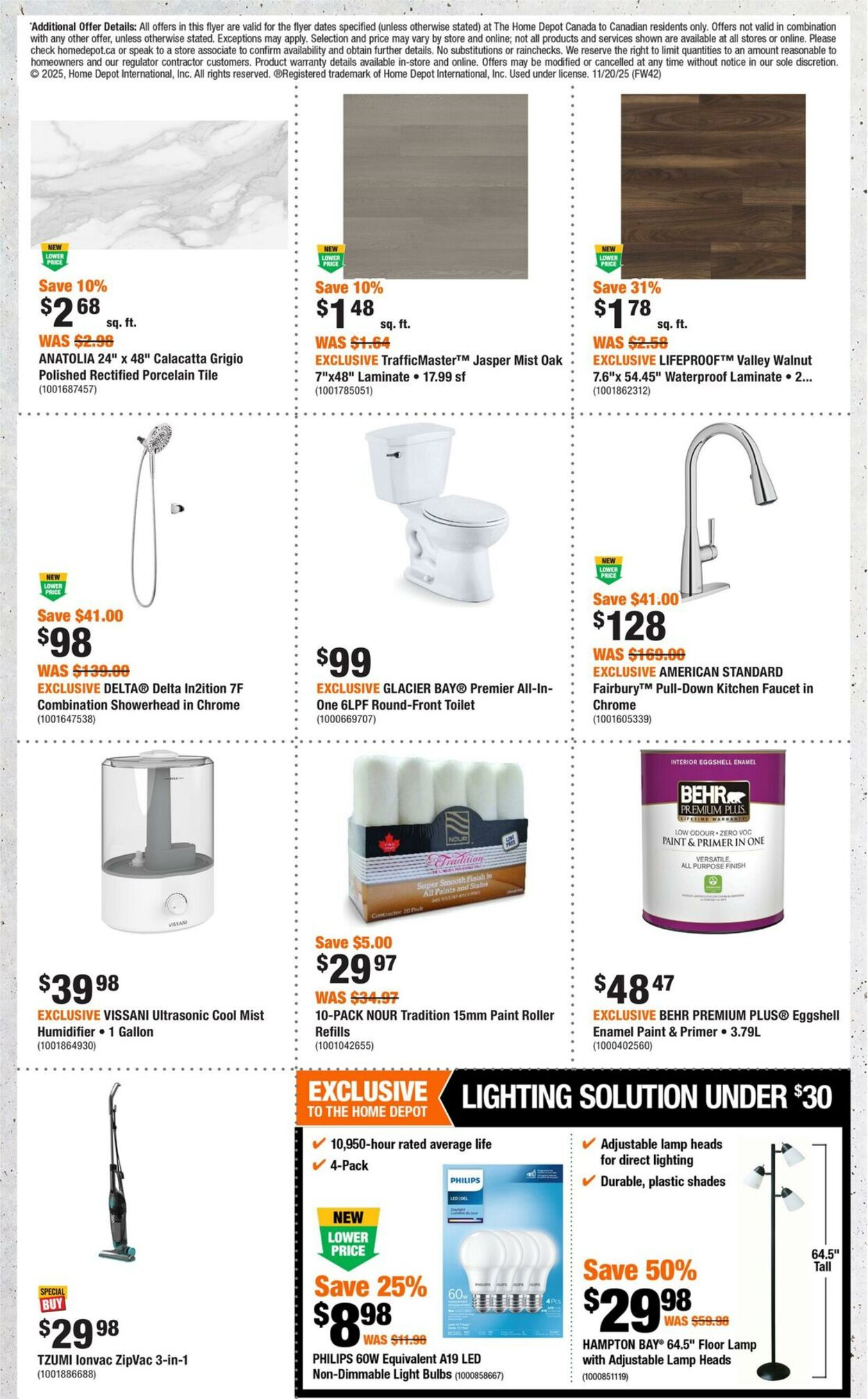 Flyer Home Depot 20.11.2025 - 26.11.2025