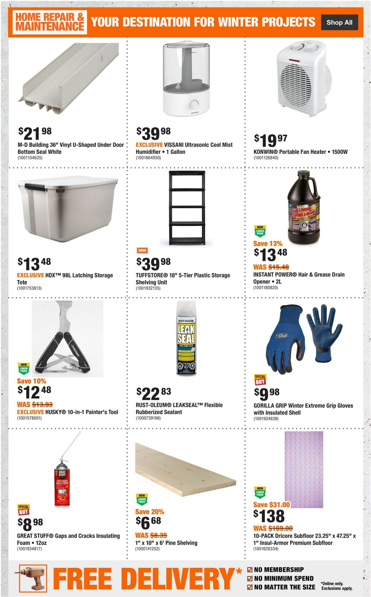 Flyer Home Depot 11.12.2025 - 17.12.2025