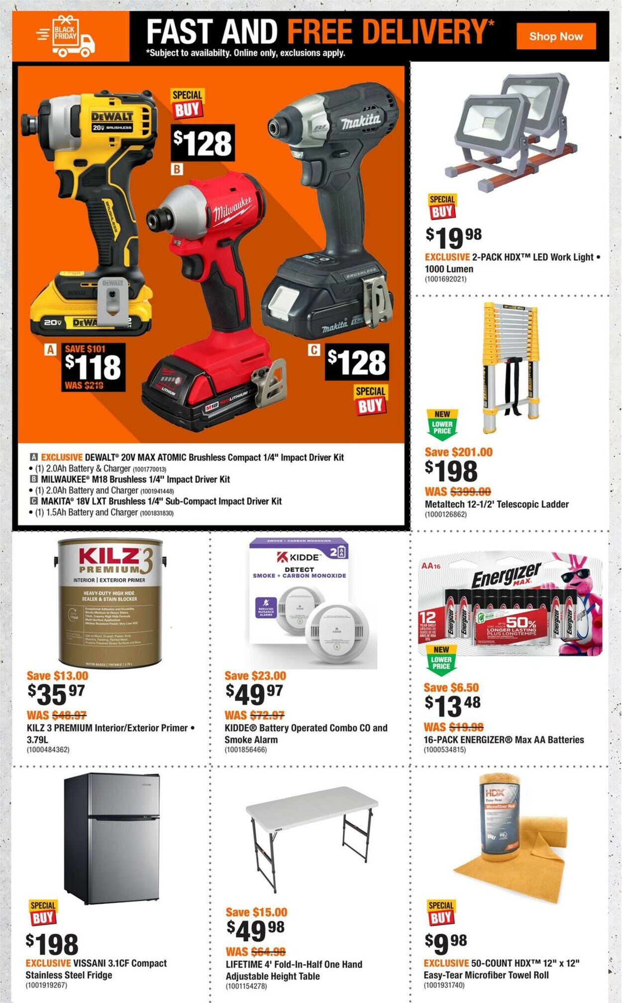 Flyer Home Depot 06.11.2025 - 19.11.2025