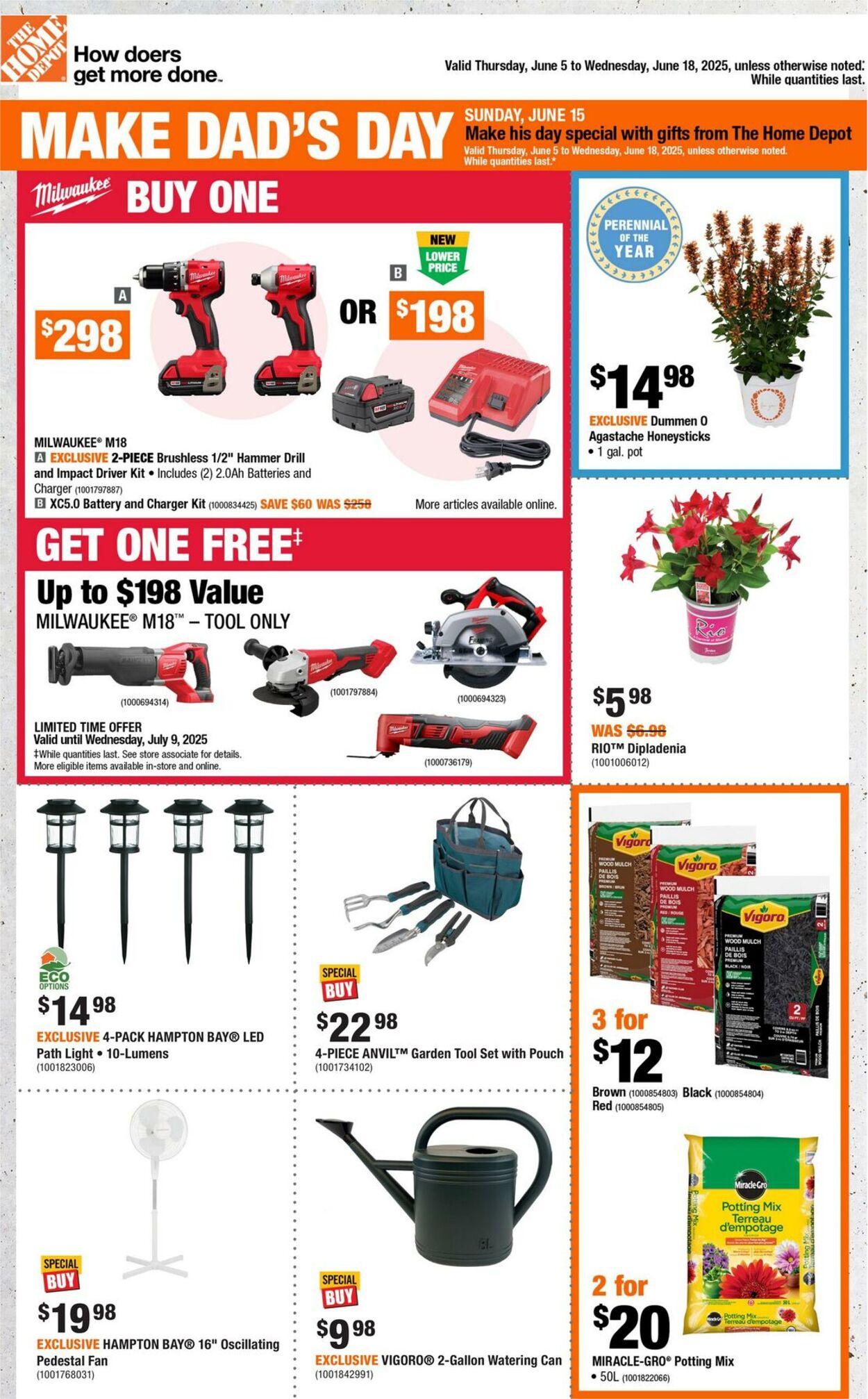Flyer Home Depot 05.06.2025 - 18.06.2025