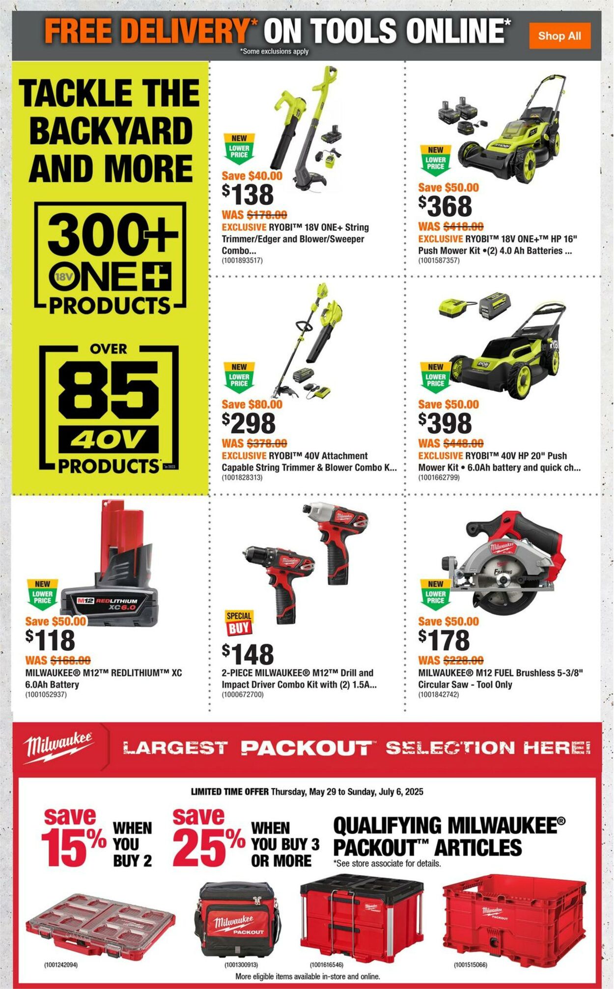 Flyer Home Depot 29.05.2025 - 04.06.2025