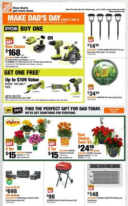 Flyer Home Depot 29.05.2025 - 04.06.2025