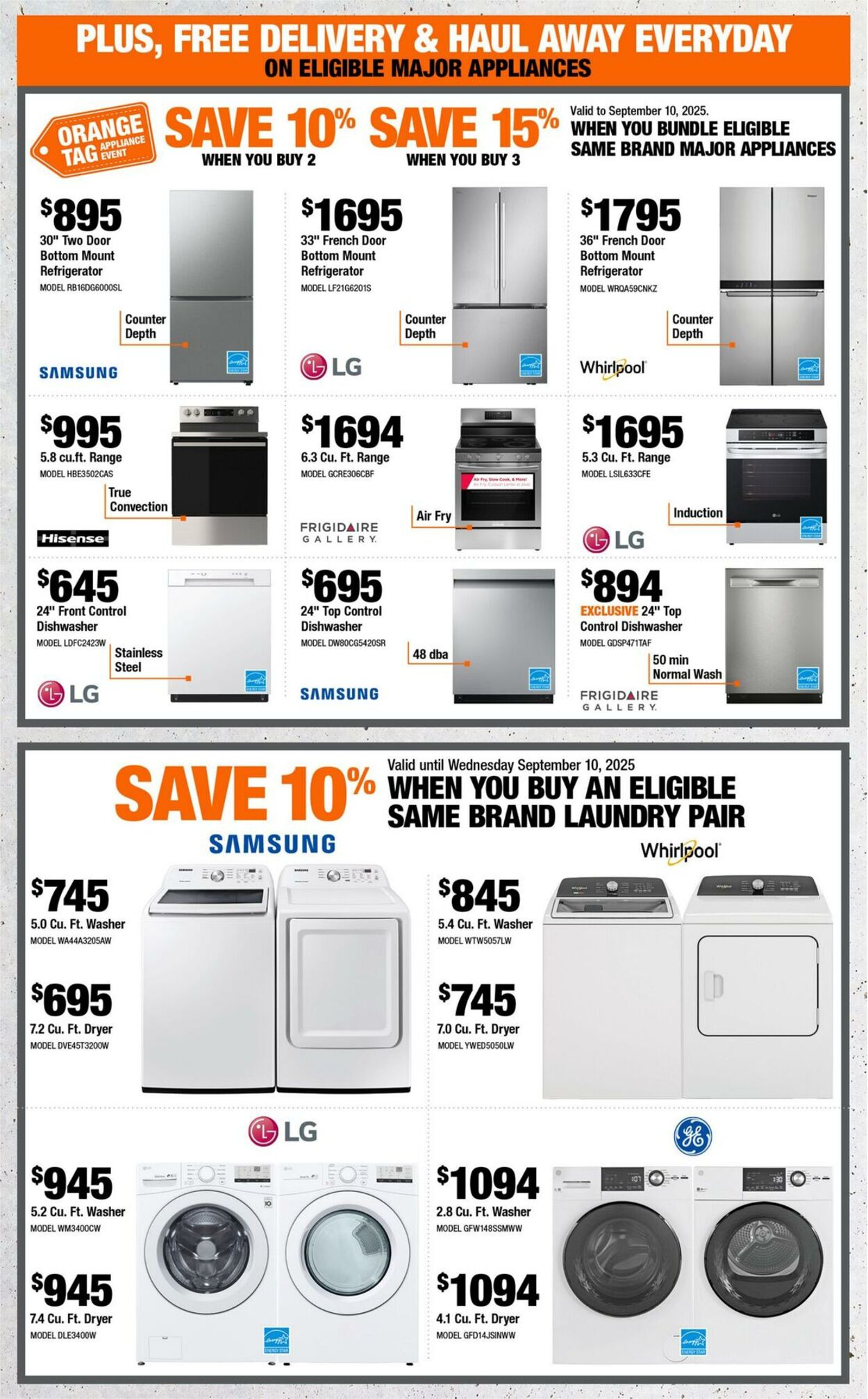 Flyer Home Depot 28.08.2025 - 10.09.2025