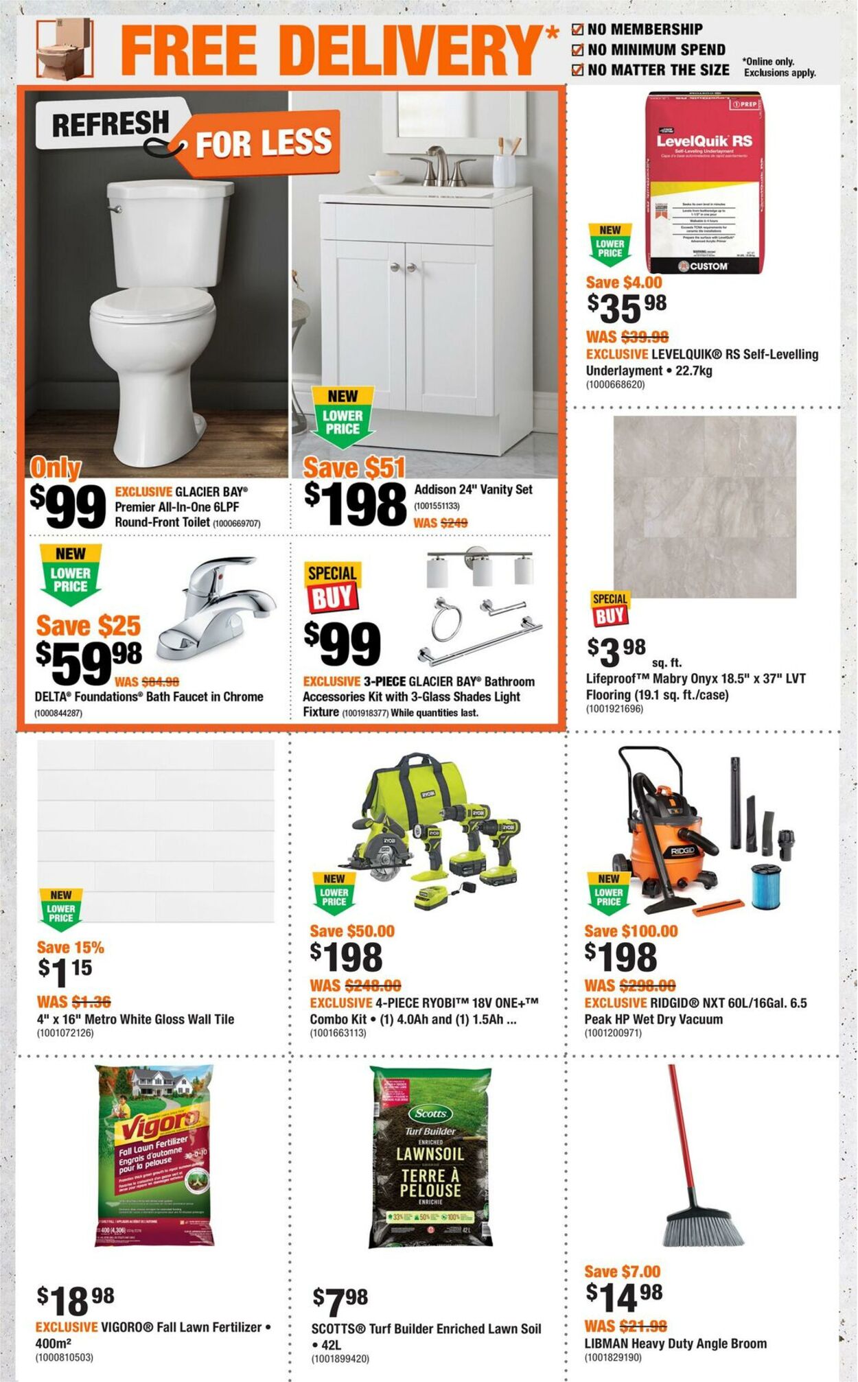 Flyer Home Depot 28.08.2025 - 10.09.2025