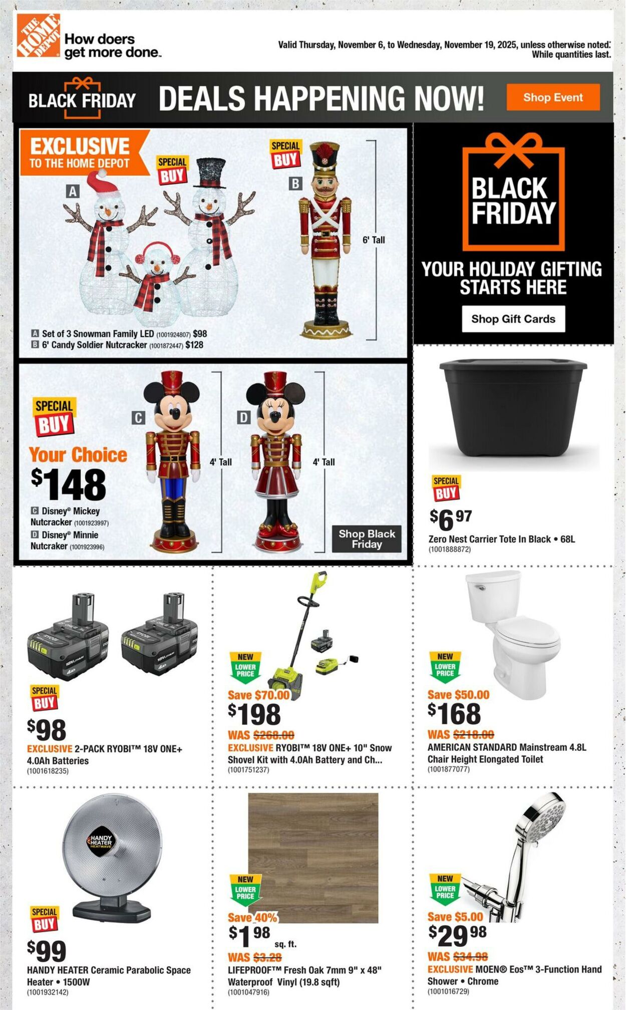 Flyer Home Depot 06.11.2025 - 19.11.2025