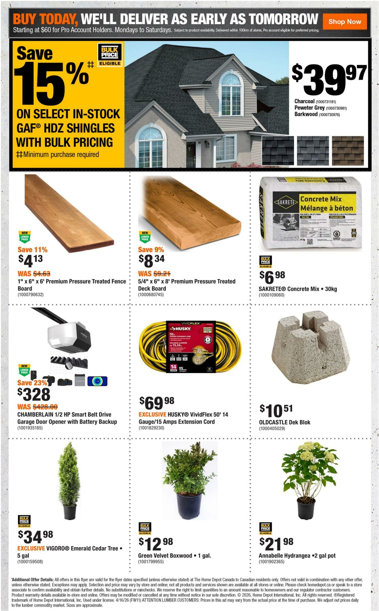 Flyer Home Depot 14.05.2026 - 27.05.2026