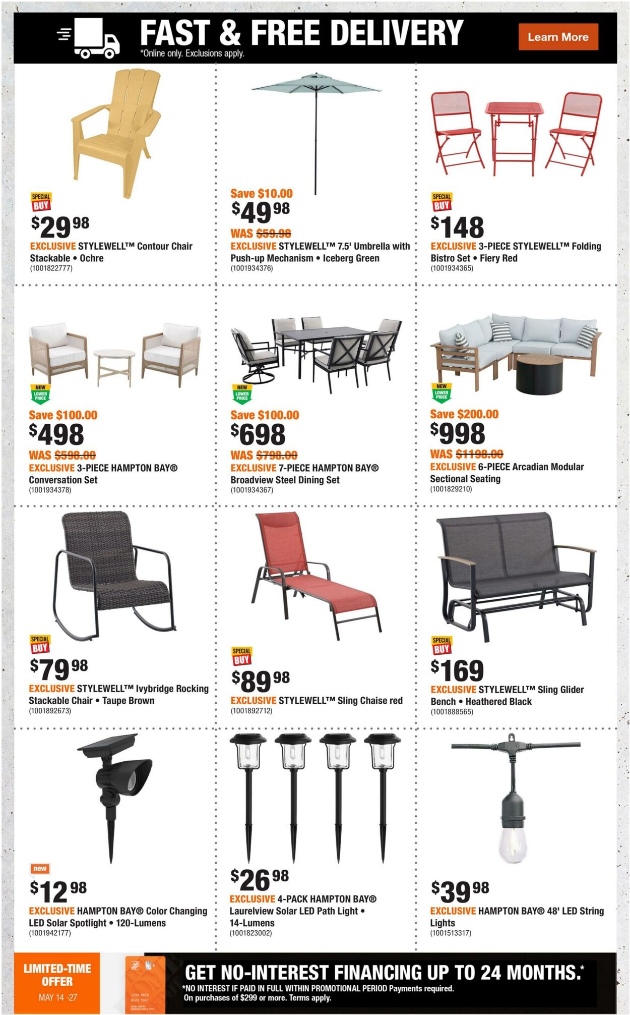 Flyer Home Depot 14.05.2026 - 27.05.2026