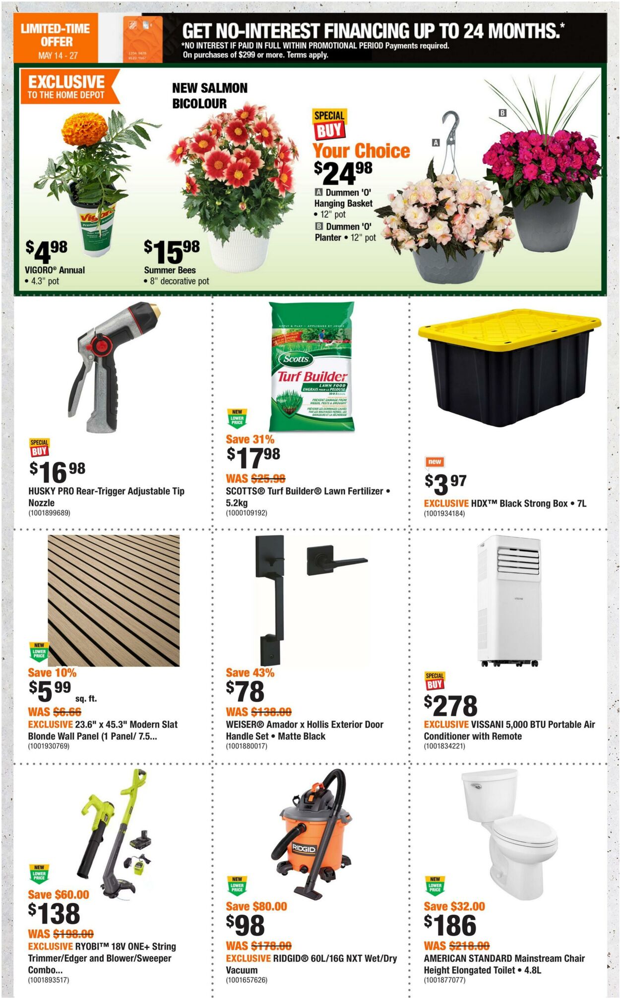 Flyer Home Depot 14.05.2026 - 27.05.2026