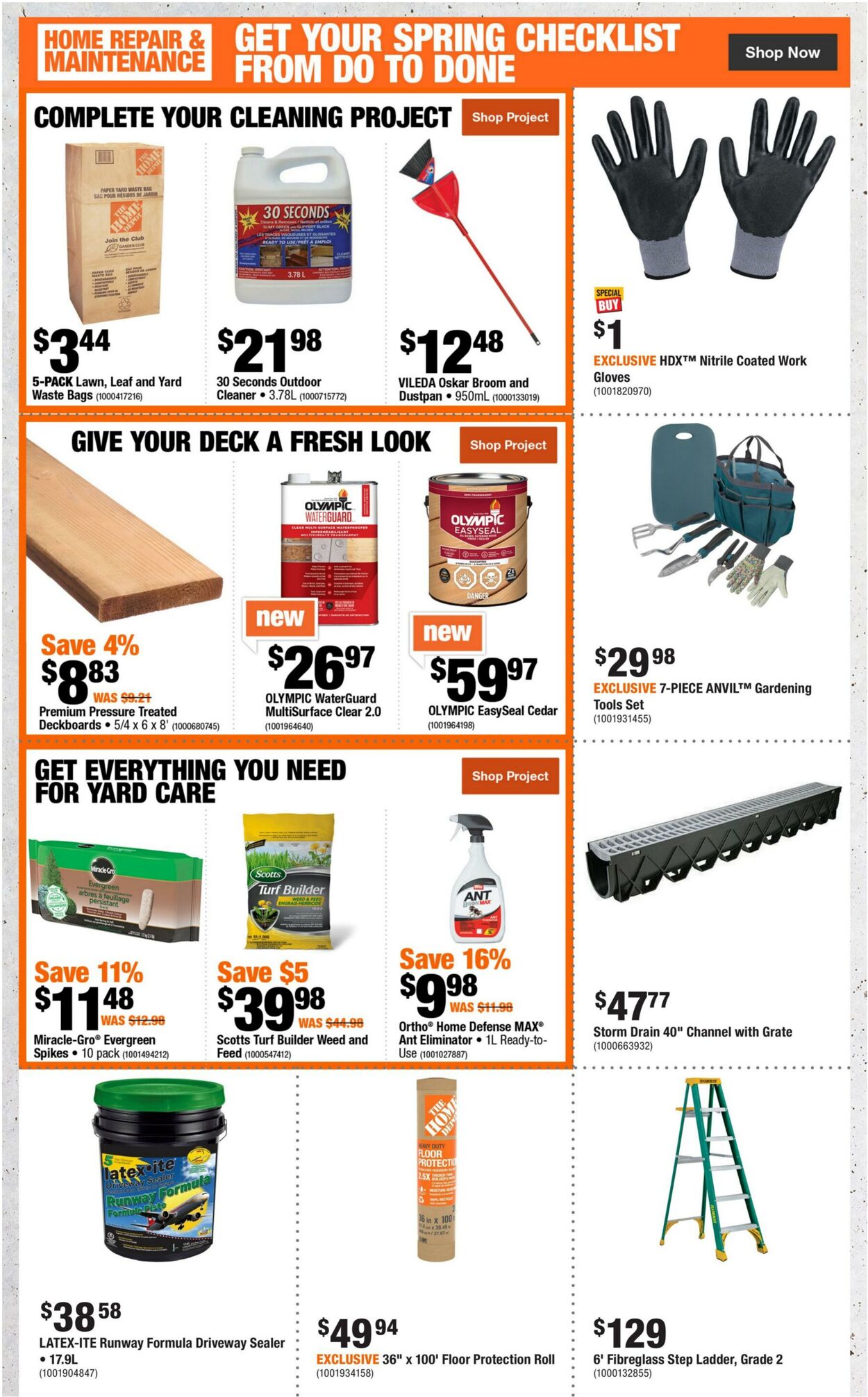 Flyer Home Depot 30.04.2026 - 13.05.2026