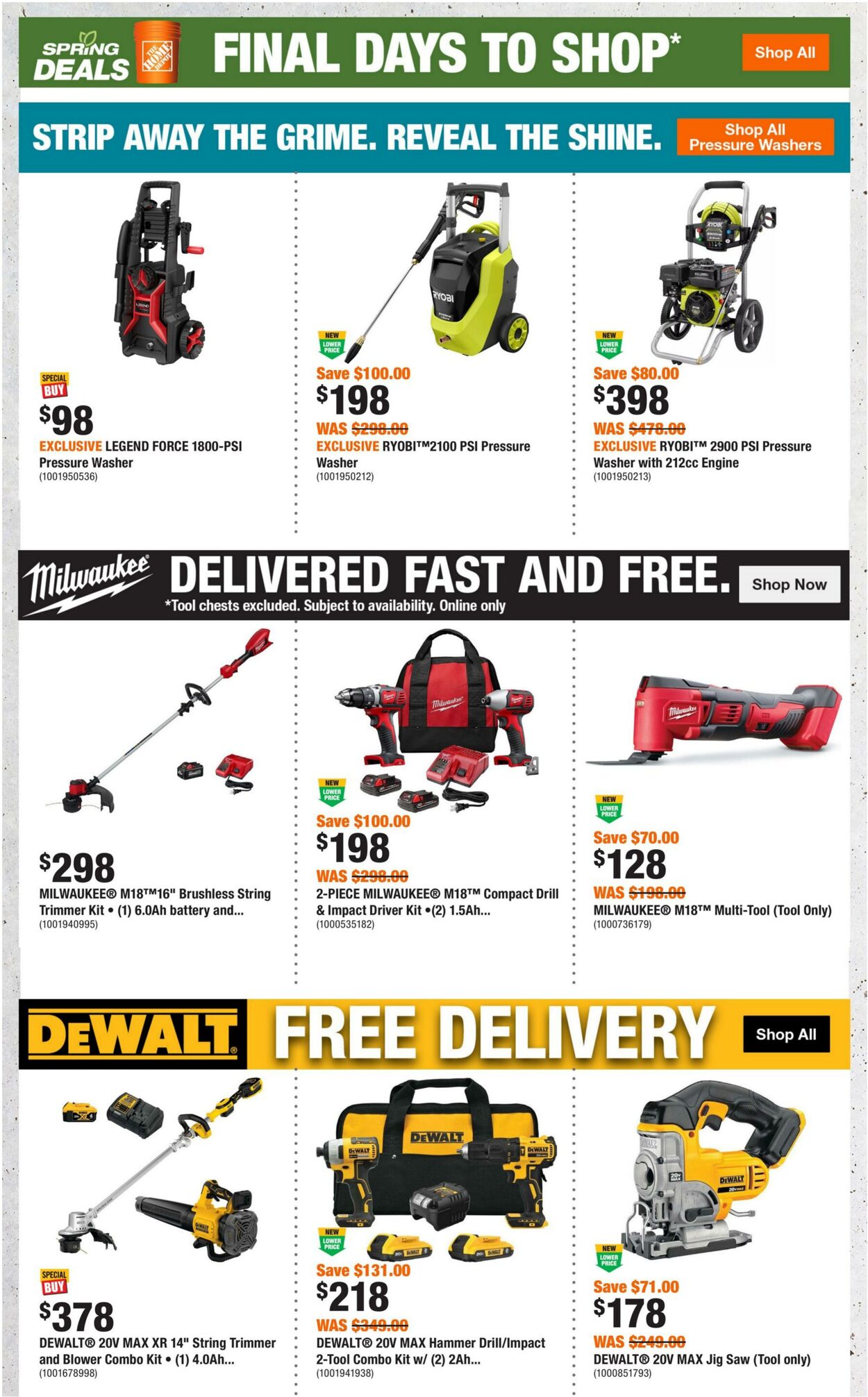 Flyer Home Depot 30.04.2026 - 13.05.2026
