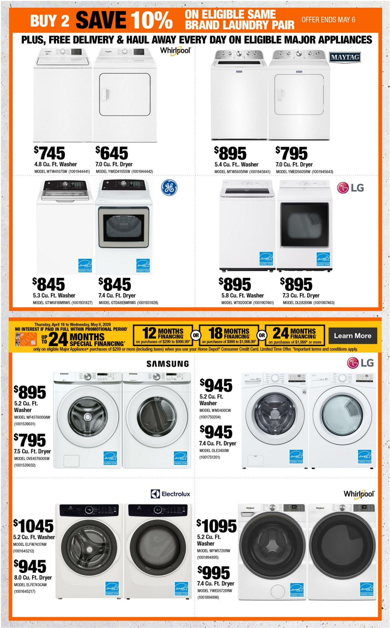 Flyer Home Depot 30.04.2026 - 13.05.2026