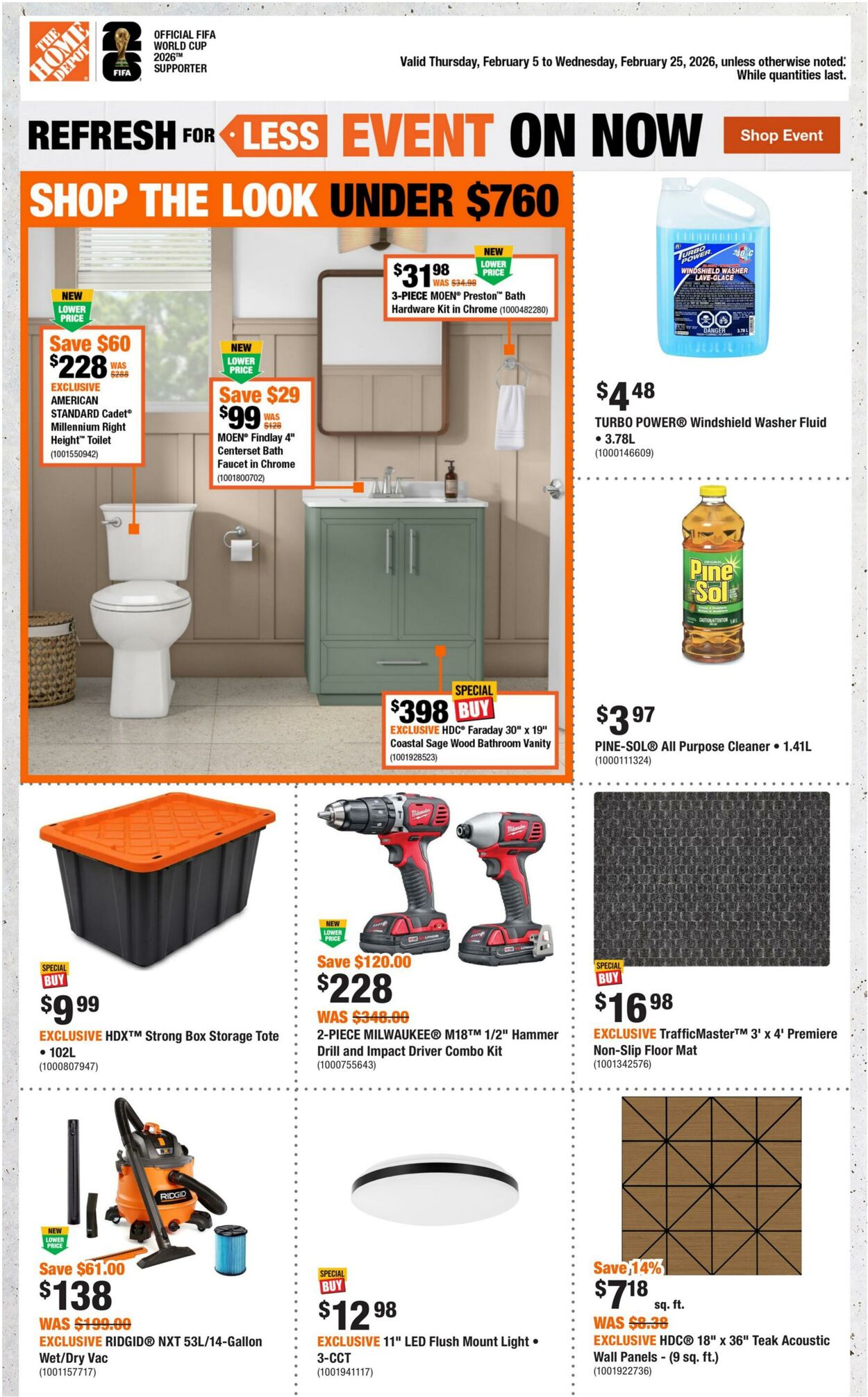 Flyer Home Depot 05.02.2026 - 25.02.2026