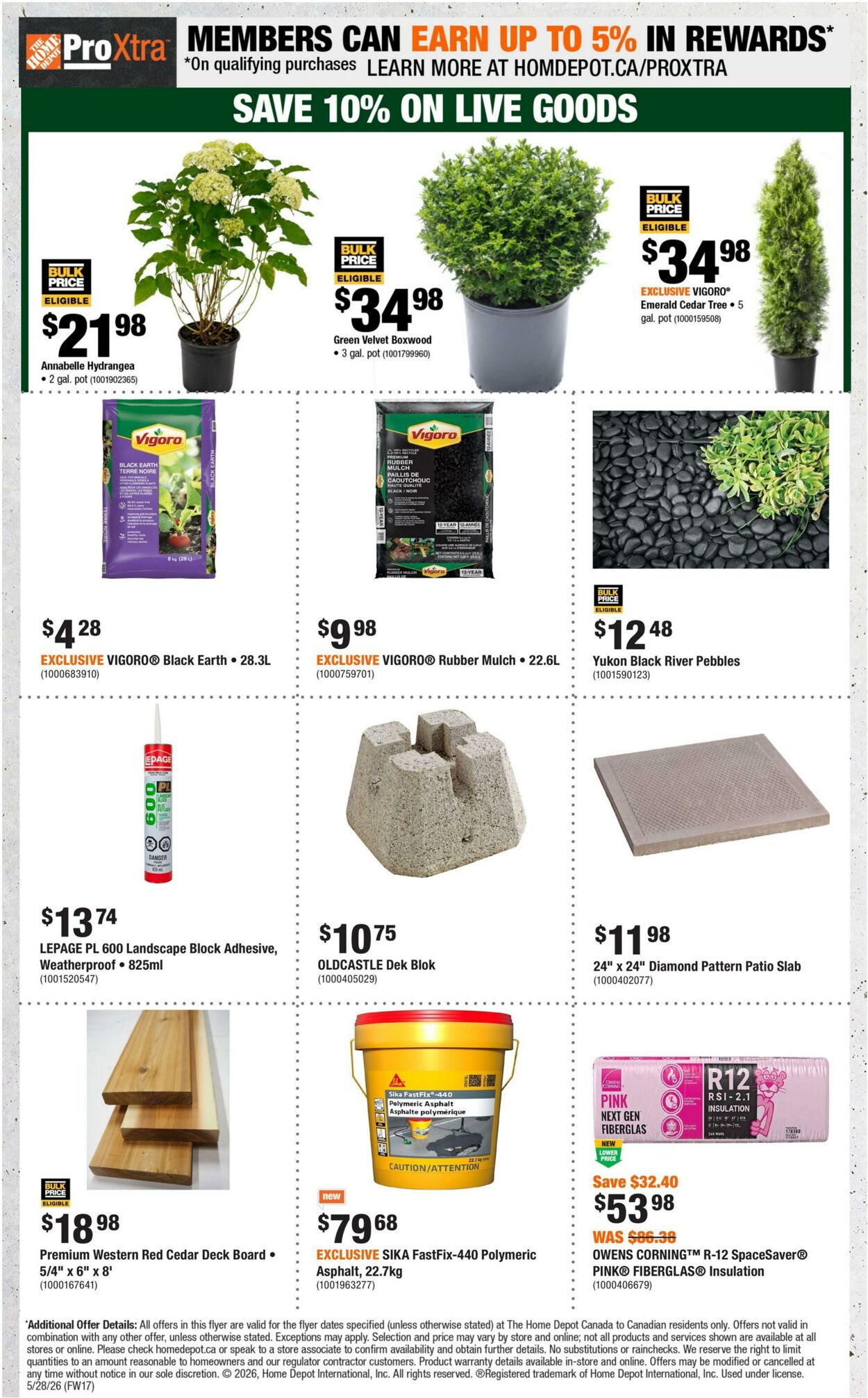 Flyer Home Depot 28.05.2026 - 10.06.2026