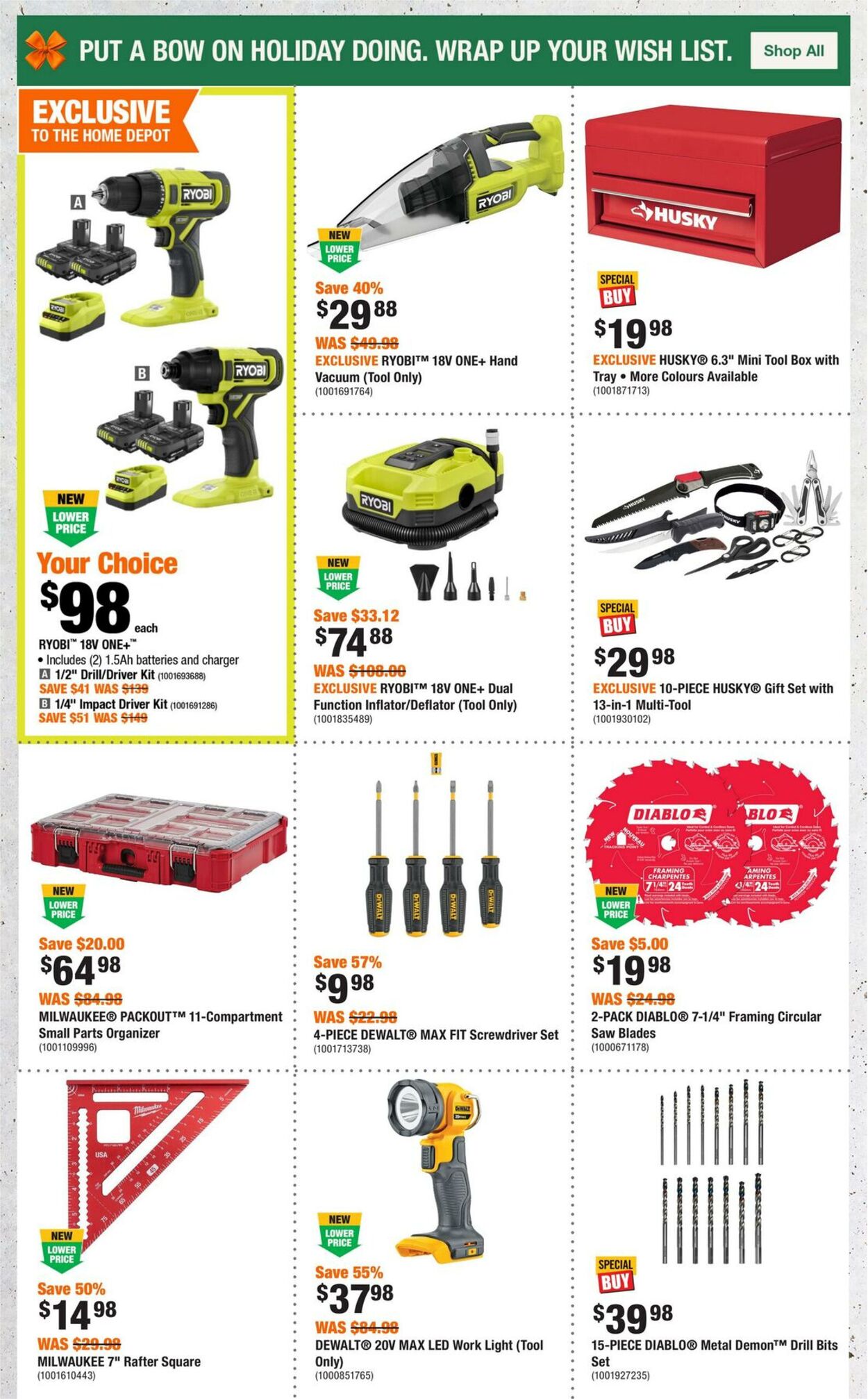 Flyer Home Depot 06.11.2025 - 19.11.2025
