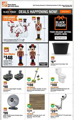 Flyer Home Depot 06.11.2025 - 19.11.2025
