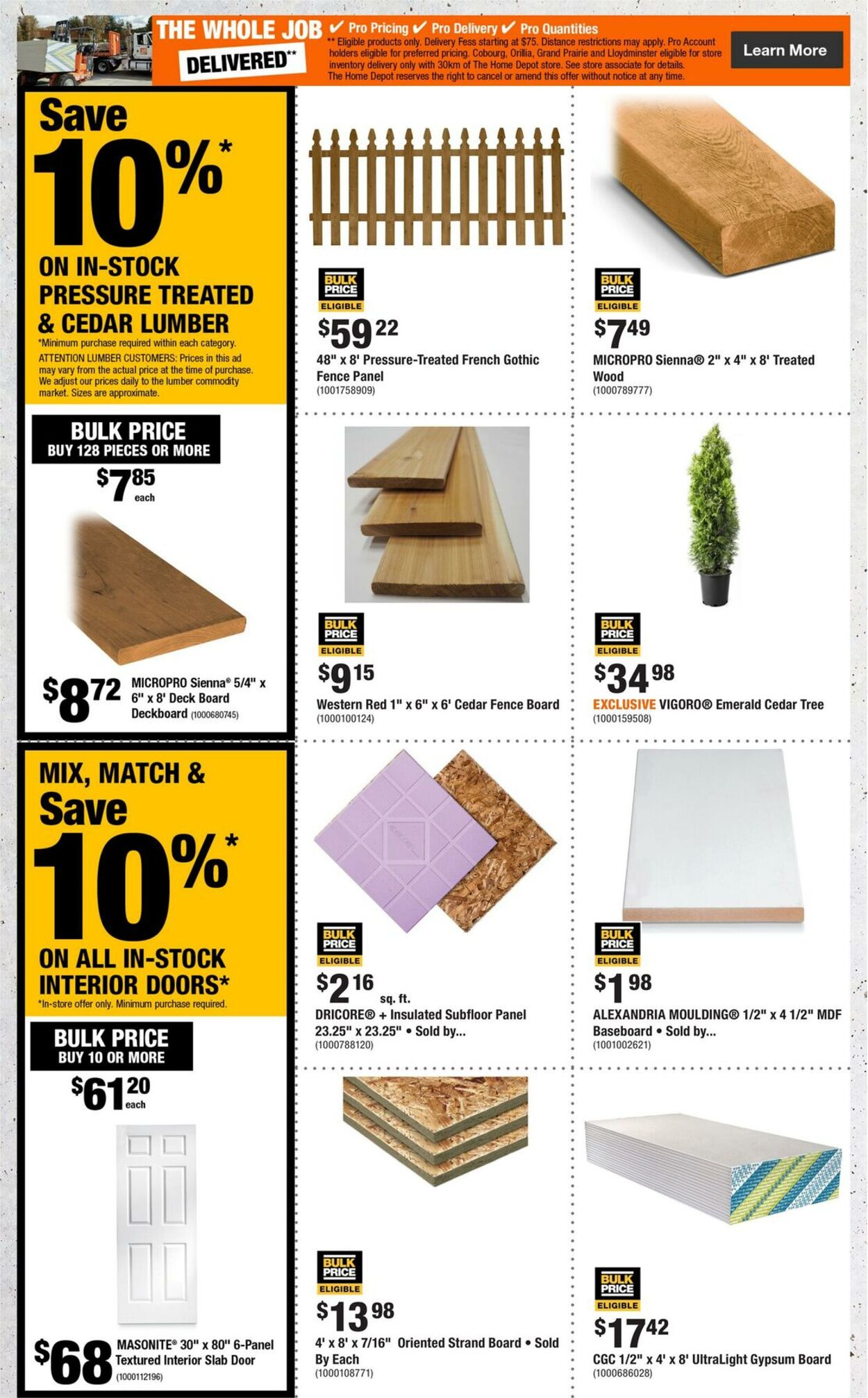 Flyer Home Depot 17.07.2025 - 30.07.2025