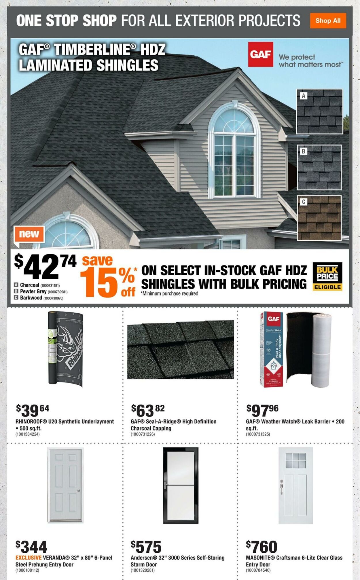 Flyer Home Depot 17.07.2025 - 30.07.2025