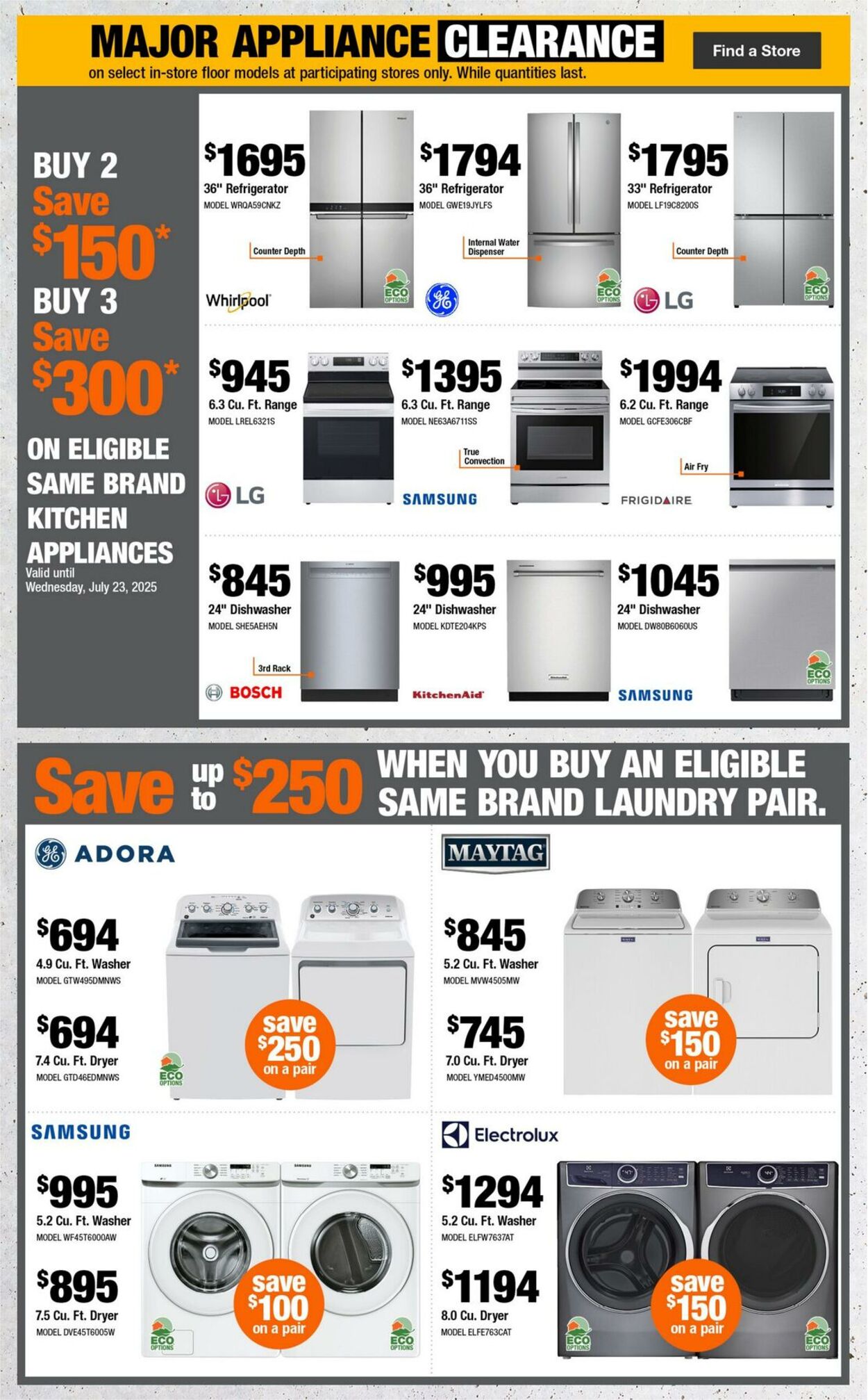 Flyer Home Depot 17.07.2025 - 30.07.2025
