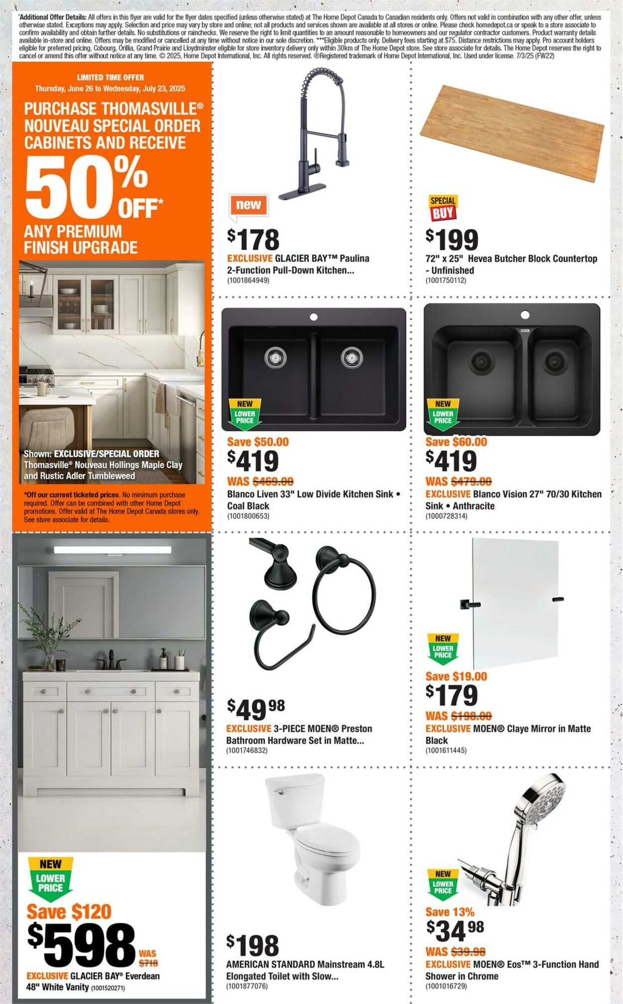Flyer Home Depot 03.07.2025 - 16.07.2025