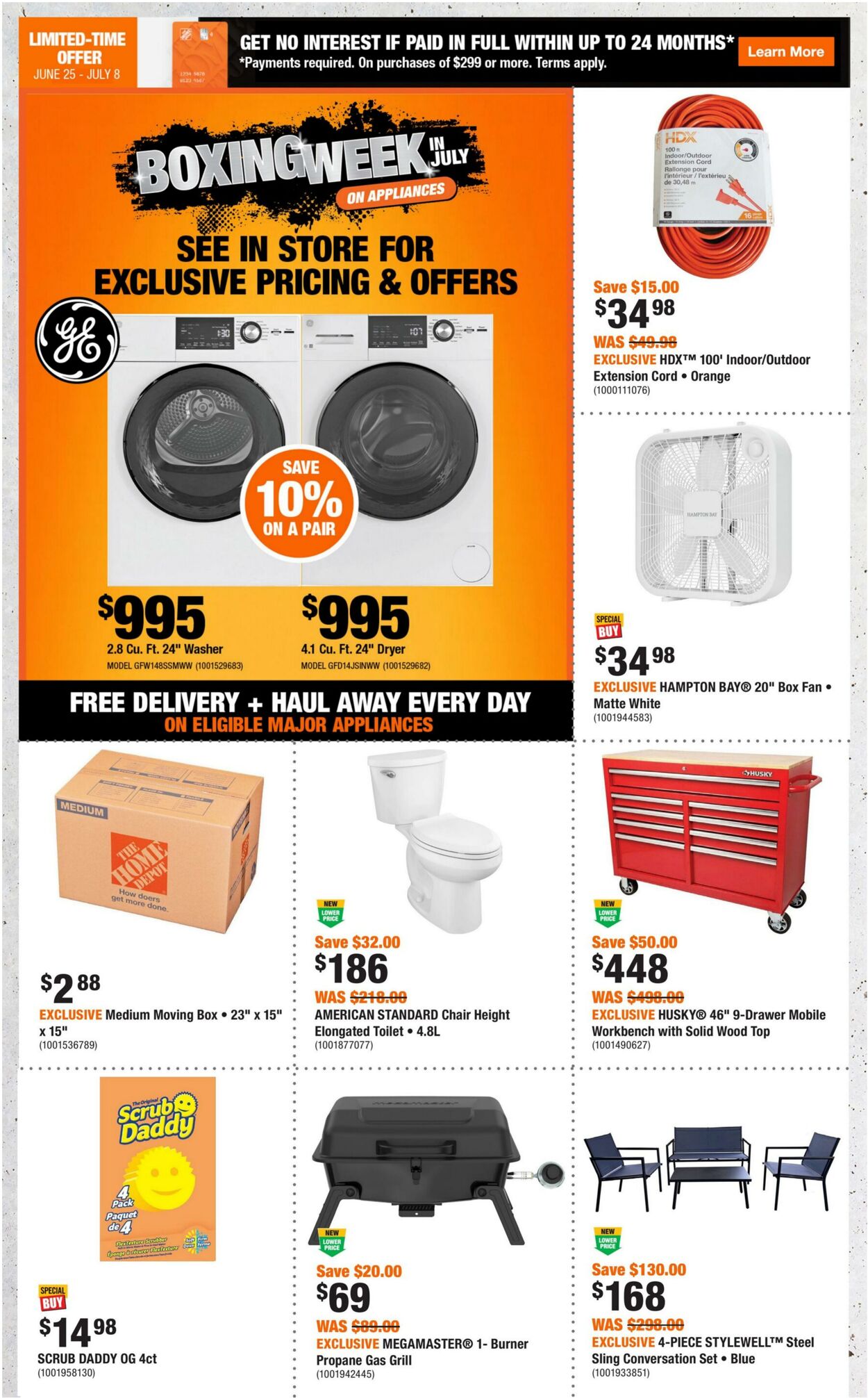 Flyer Home Depot 25.06.2026 - 08.07.2026