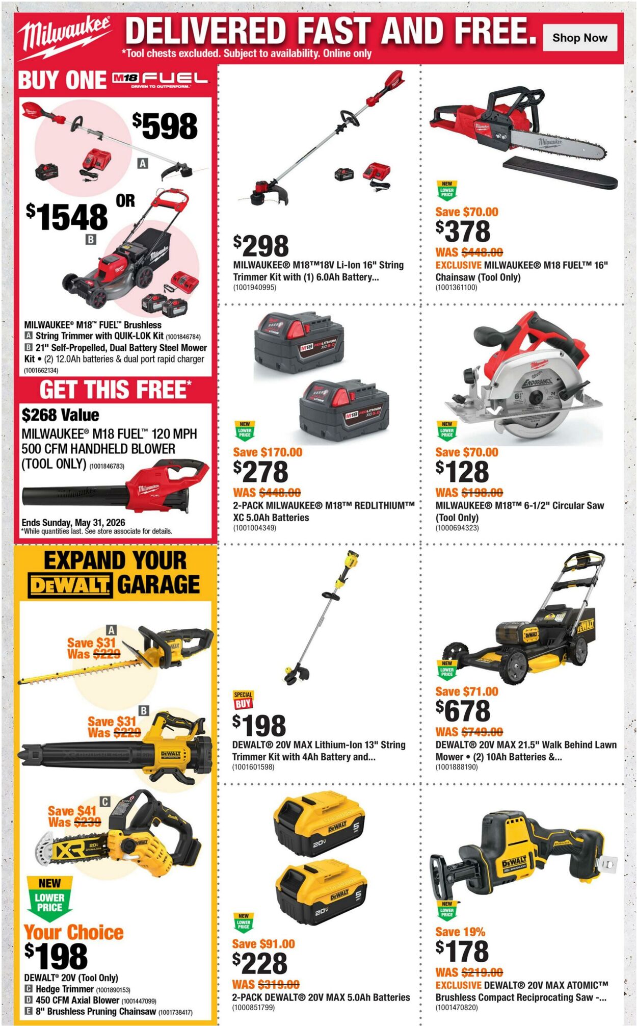 Flyer Home Depot 14.05.2026 - 27.05.2026