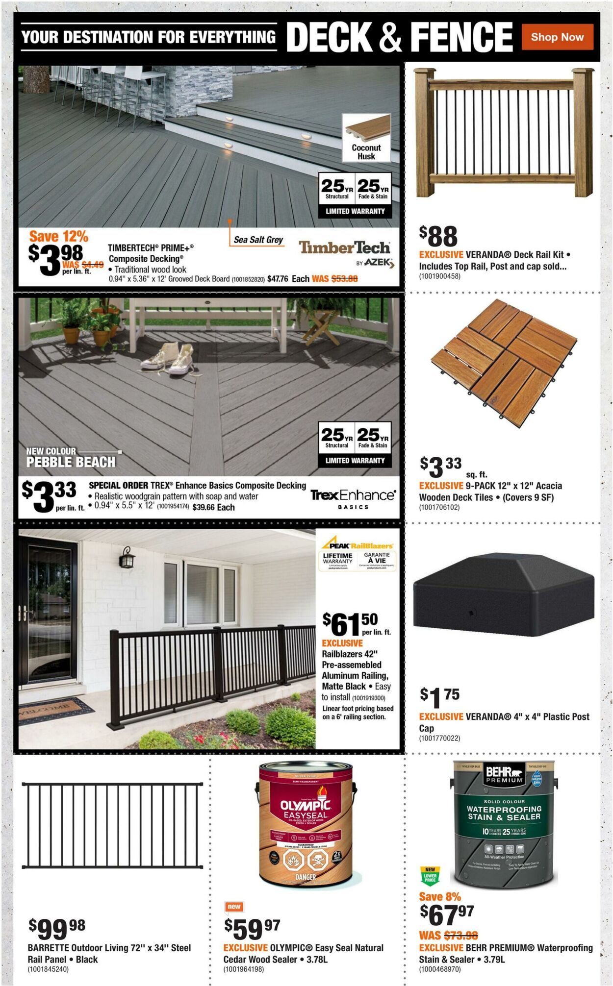 Flyer Home Depot 14.05.2026 - 27.05.2026
