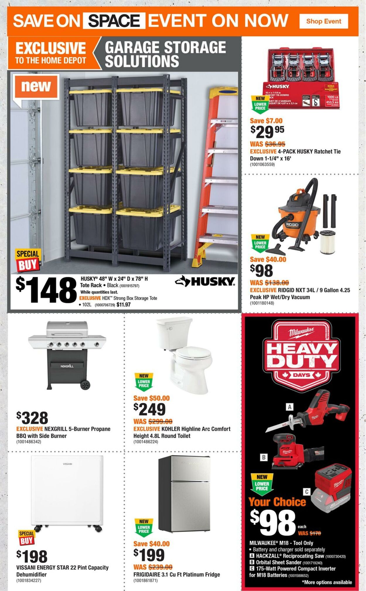 Flyer Home Depot 14.08.2025 - 27.08.2025
